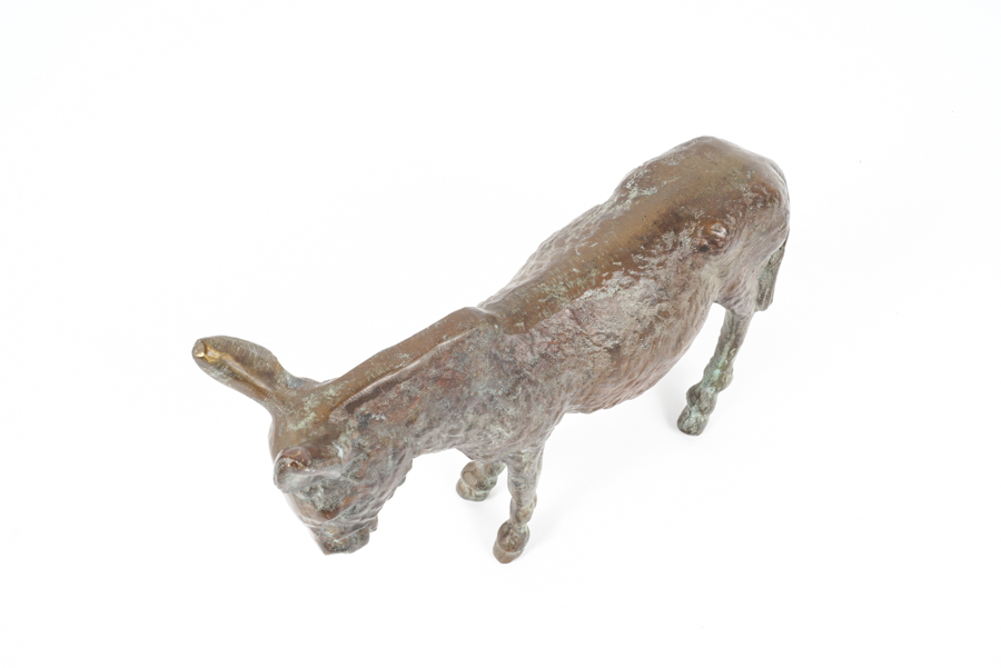 Cast Brass Donkey