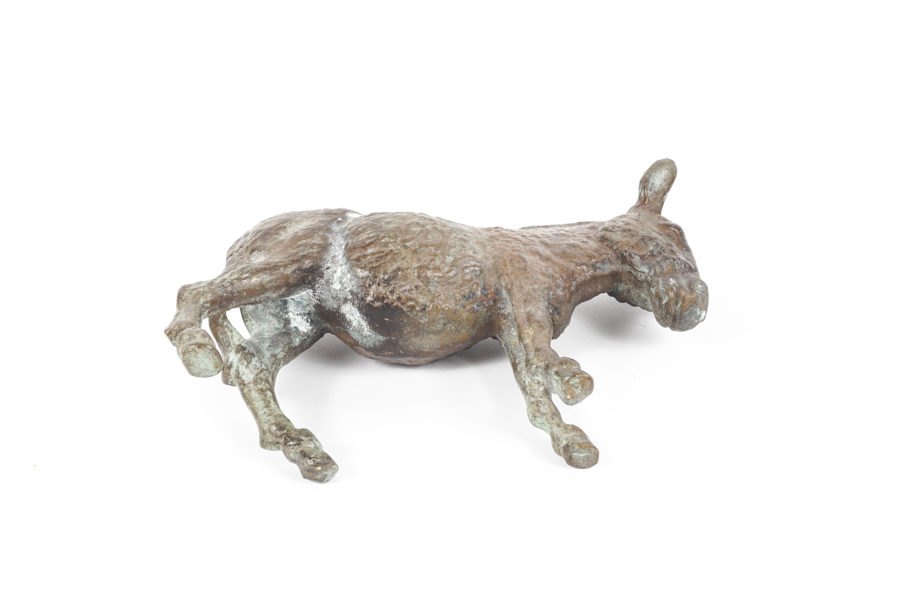 Cast Brass Donkey