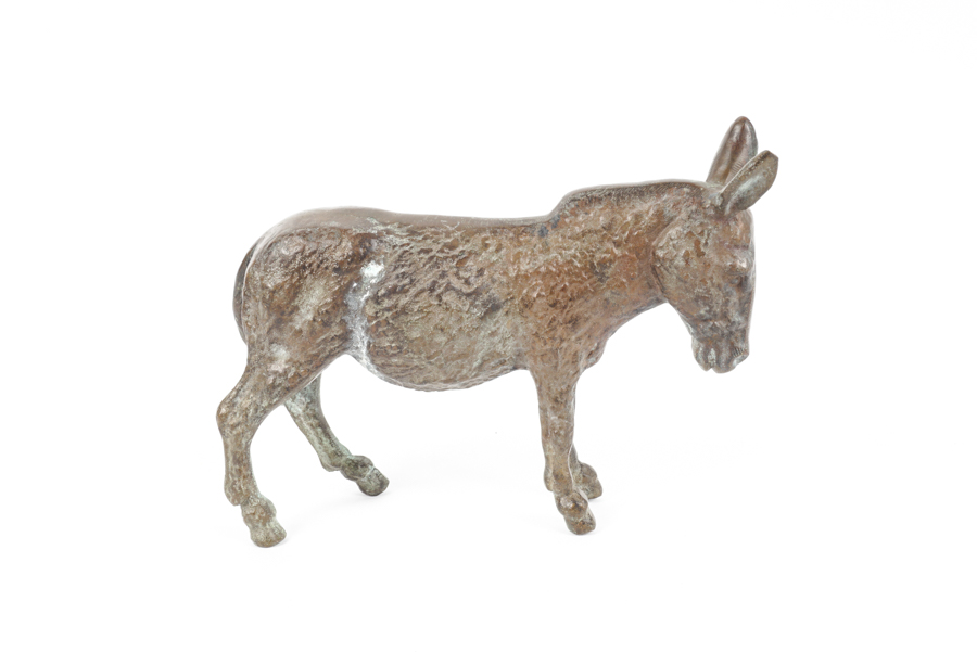 Cast Brass Donkey