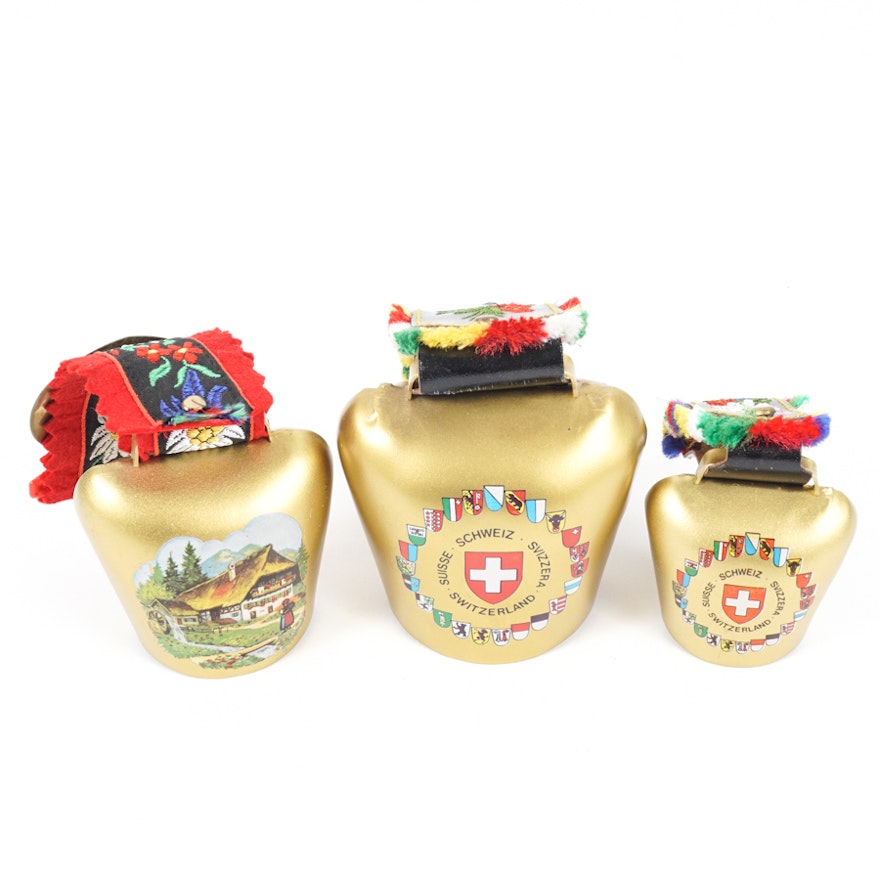 Vintage Swiss Cow Bells