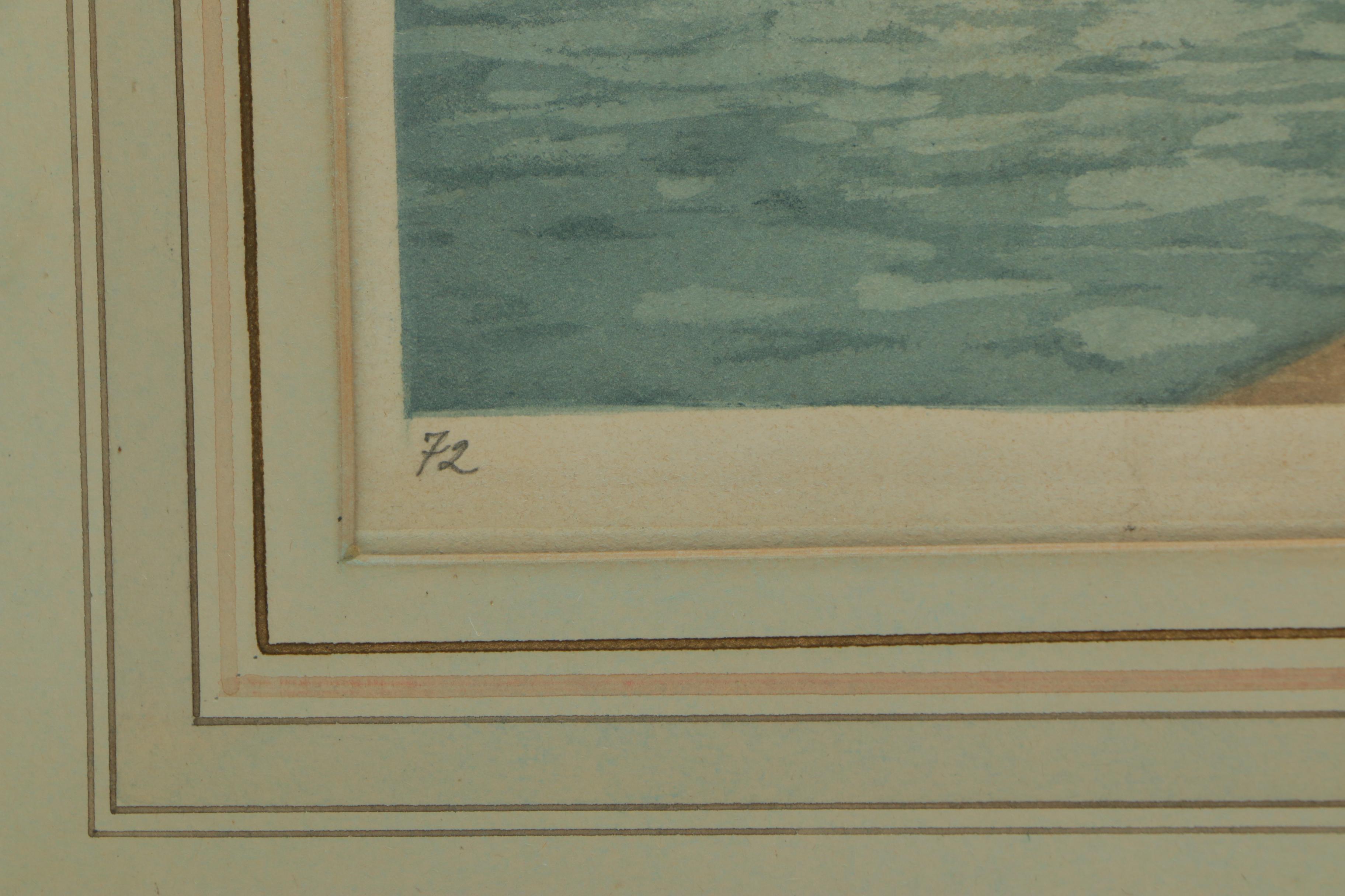 Bastogy a la Poupee Etching with Aquatint of Boats with Red Sails