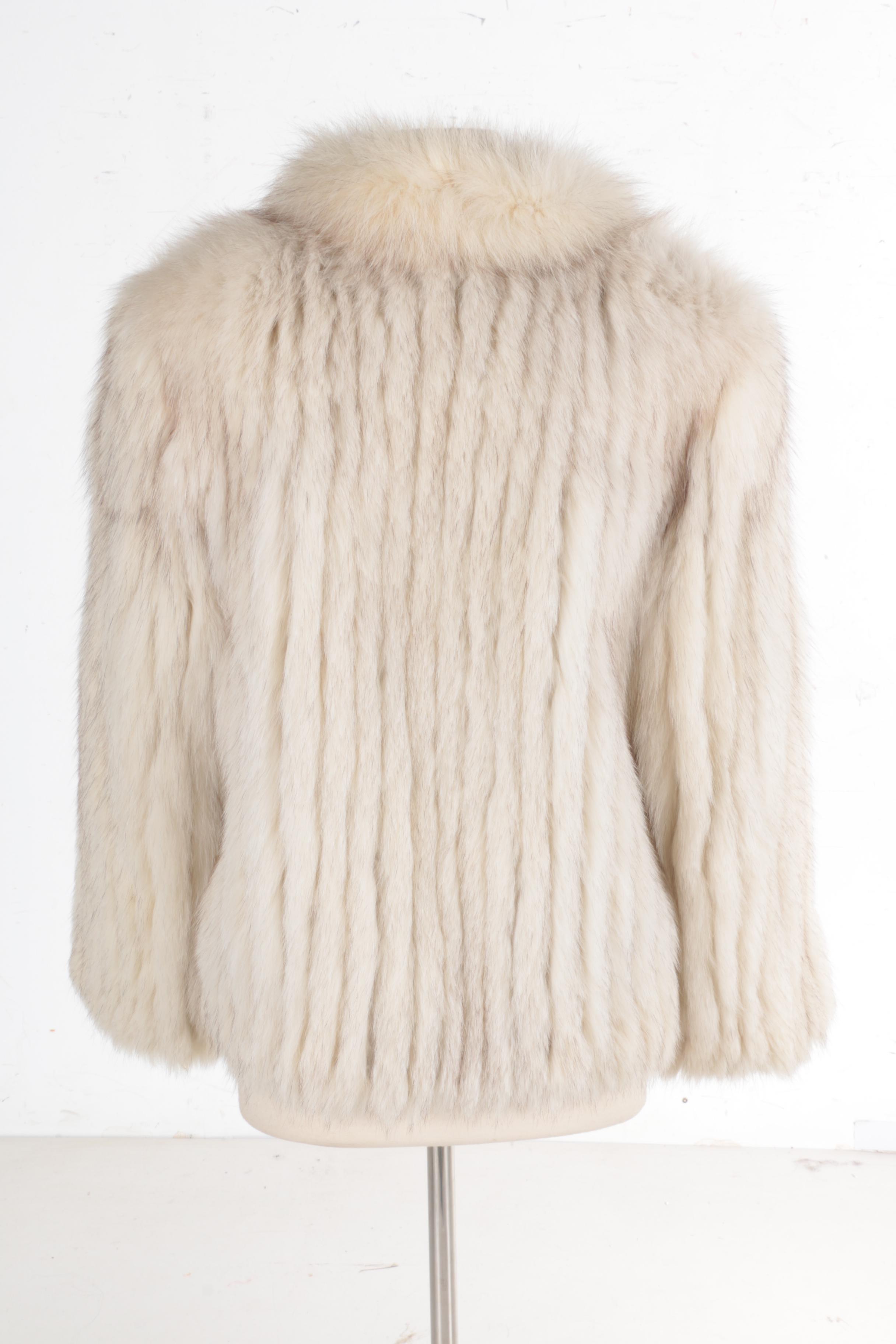 Fox Fur Jacket from the Siberian Fur Store of Hong Kong