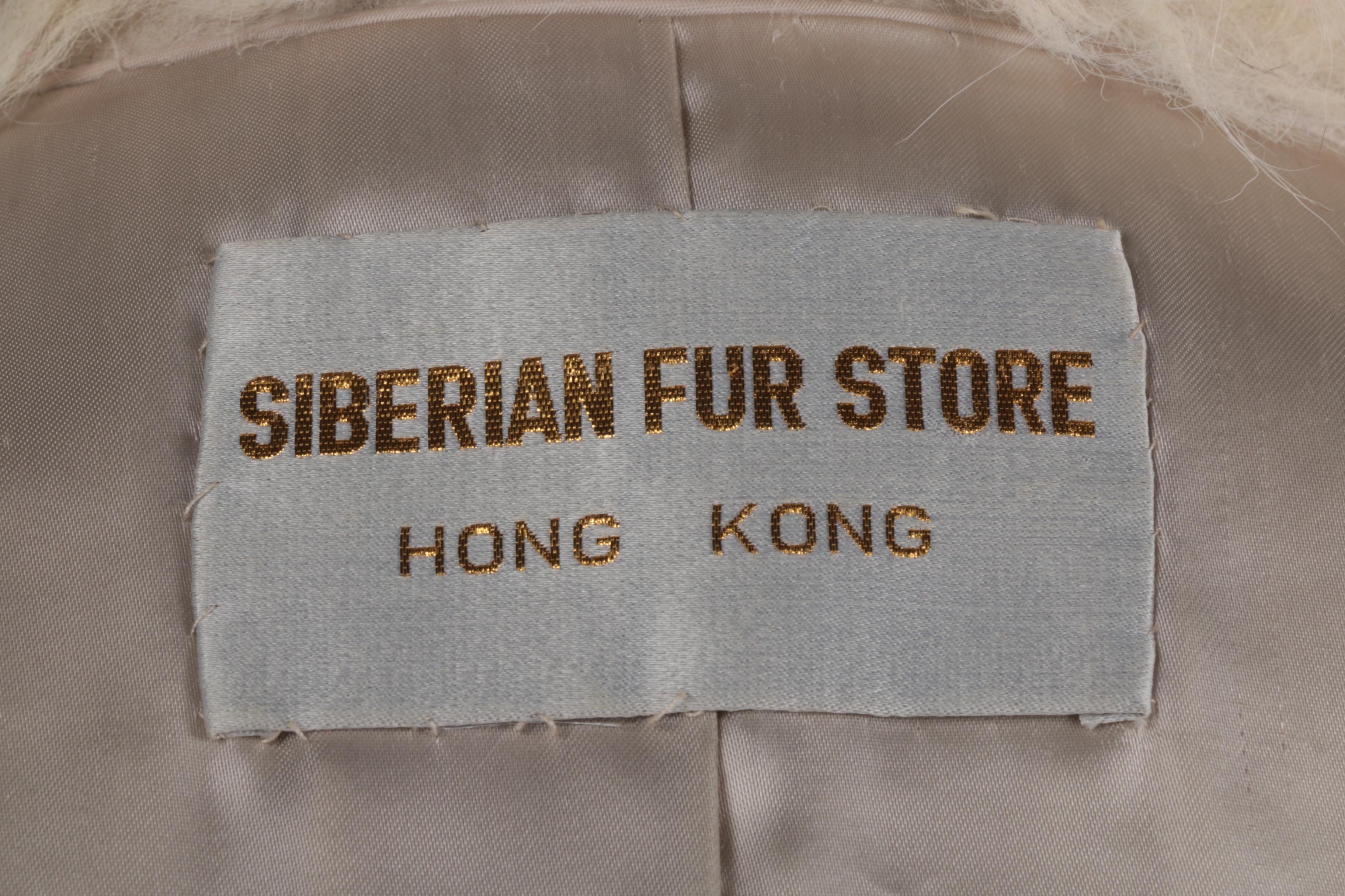 Fox Fur Jacket from the Siberian Fur Store of Hong Kong