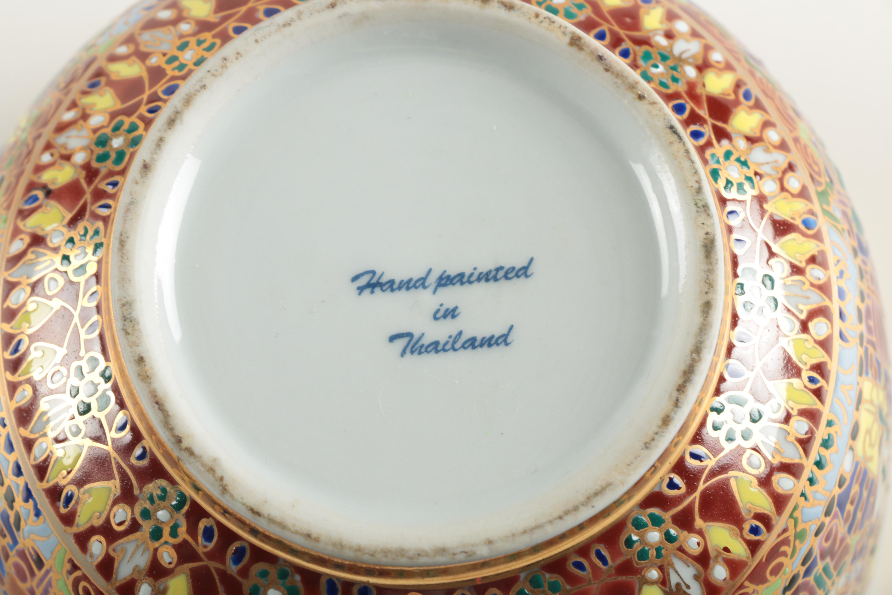 Thai Ceramic Trinket bowl
