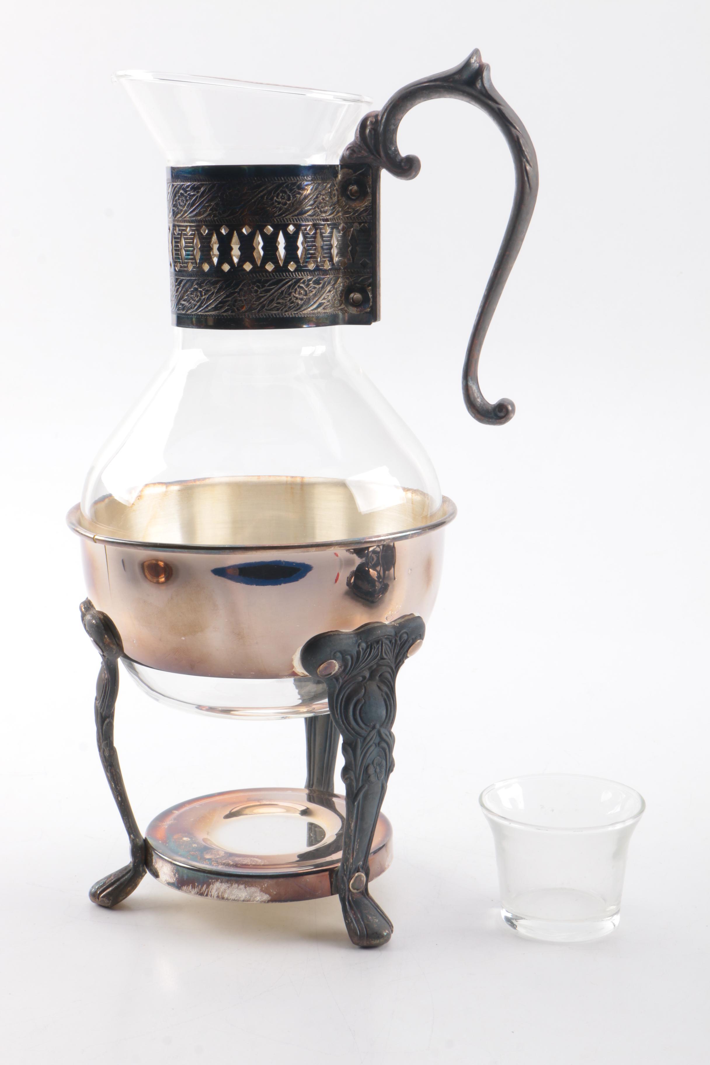 Assorted Silver-Plated Serveware and Accessories