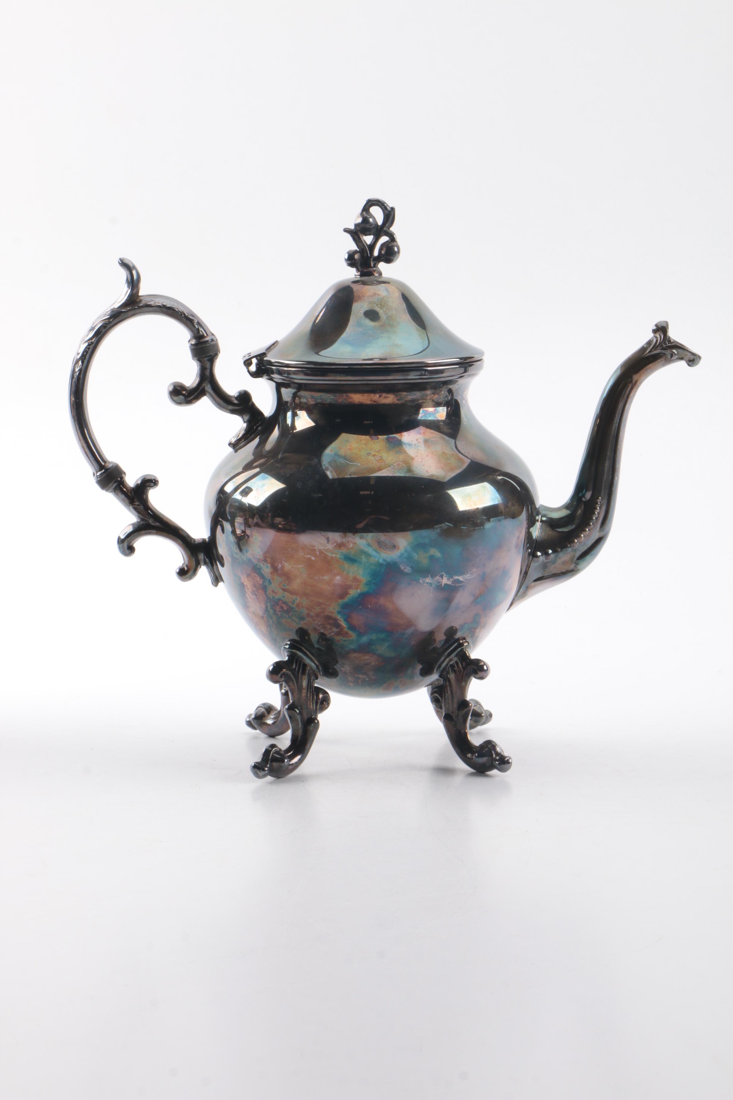 Assorted Silver-Plated Serveware and Accessories