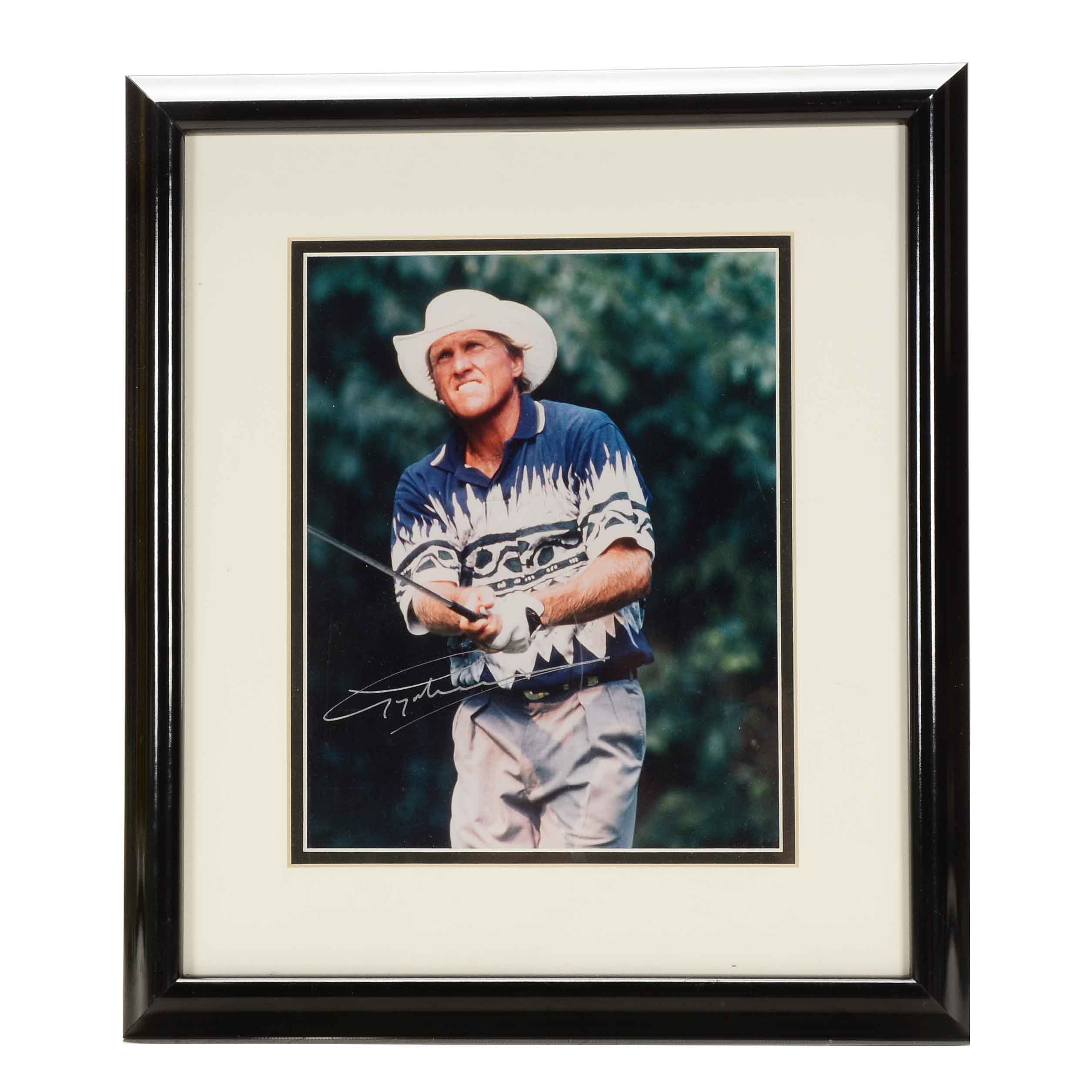 Greg Norman Signed Photo COA