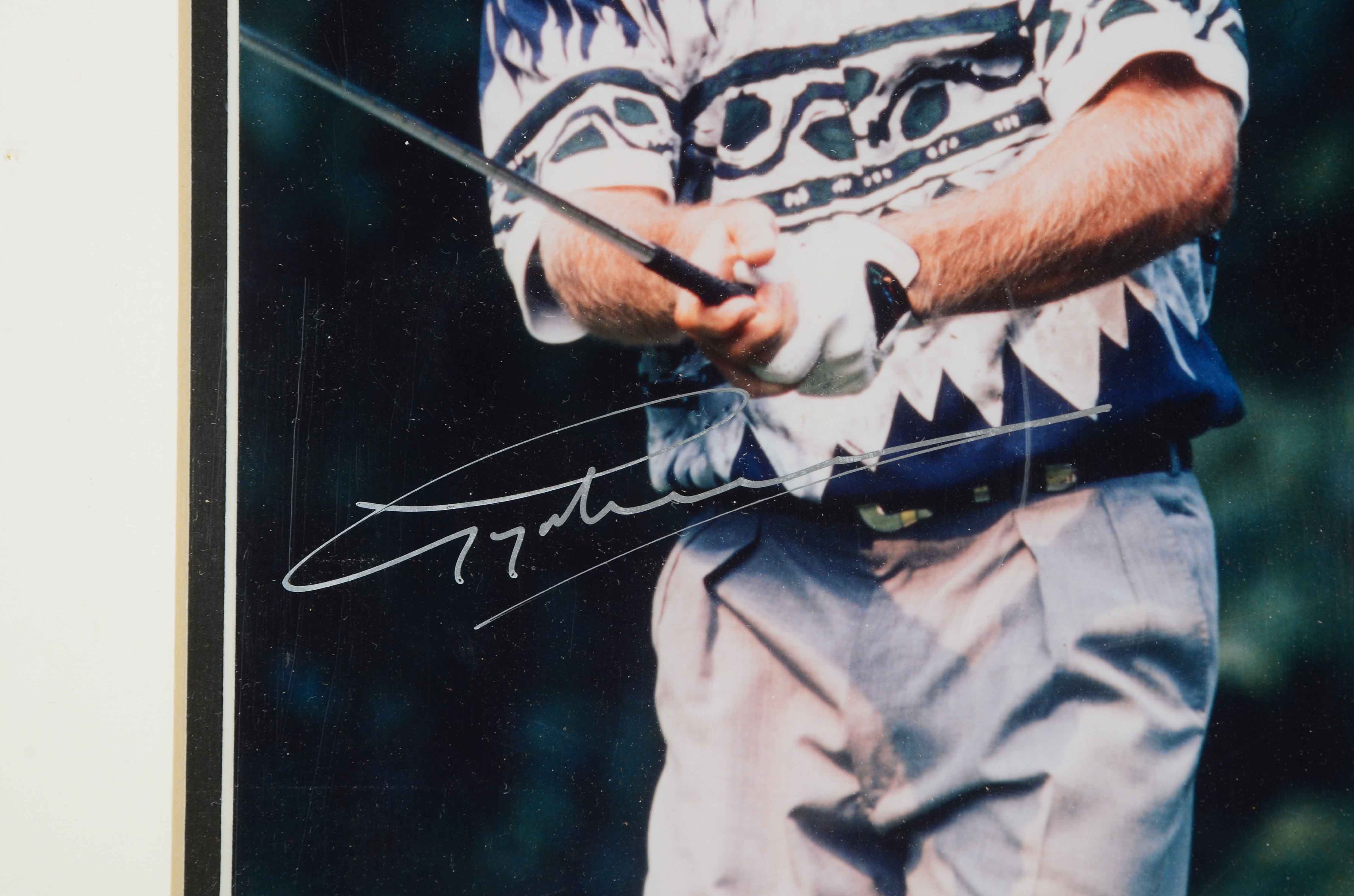 Greg Norman Signed Photo COA
