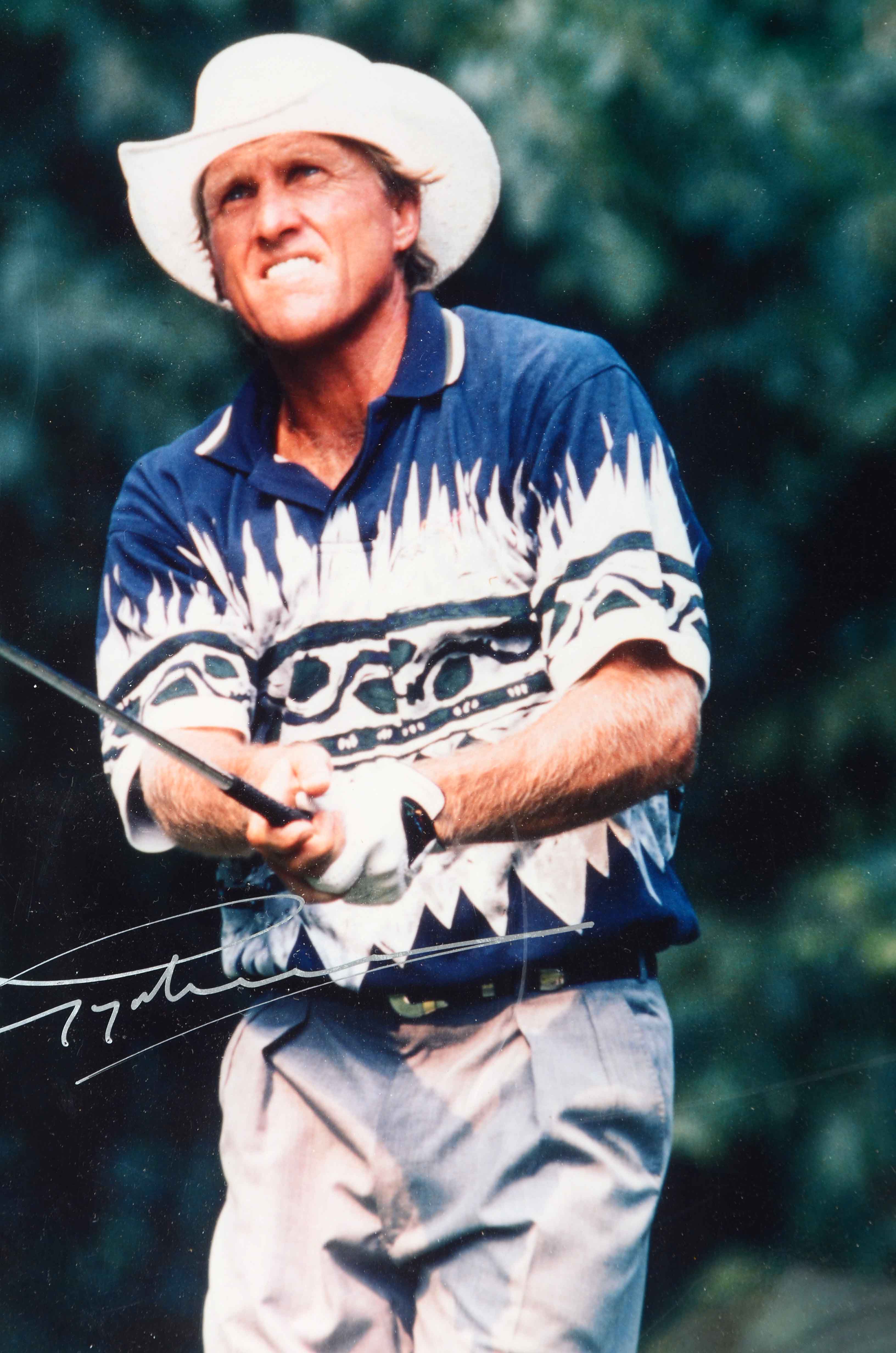 Greg Norman Signed Photo COA