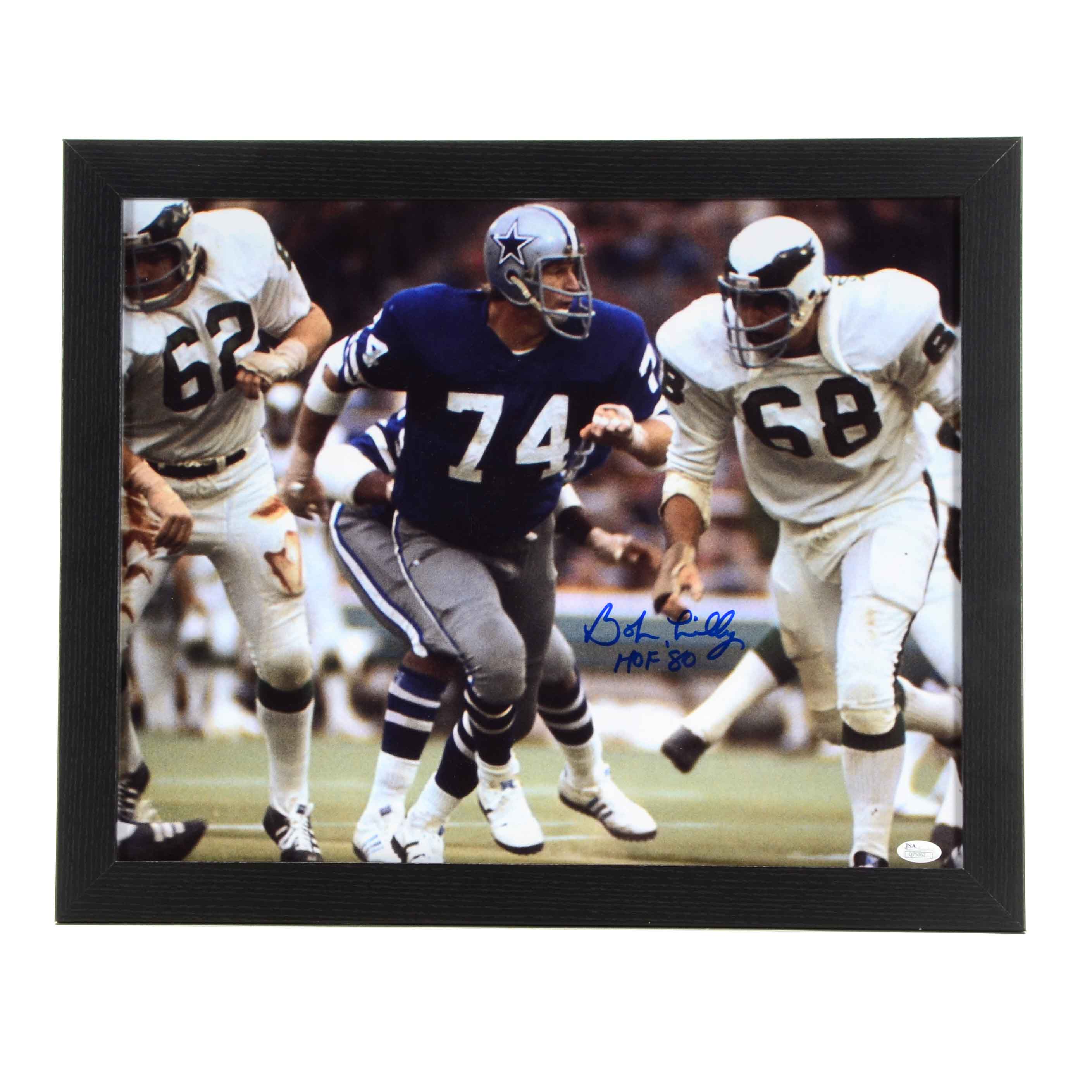 Bob Lilly Signed Photo  COA