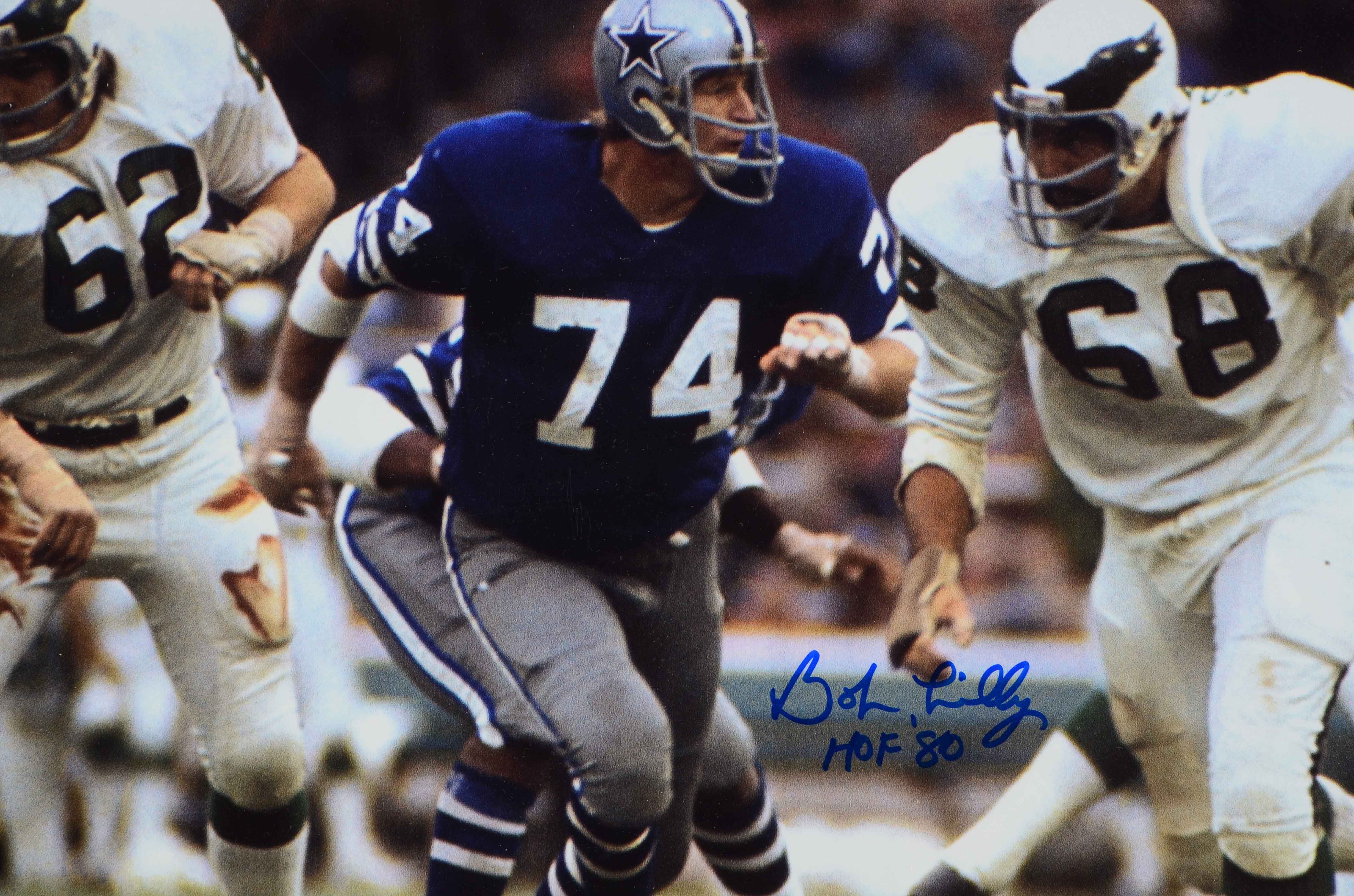 Bob Lilly Signed Photo  COA