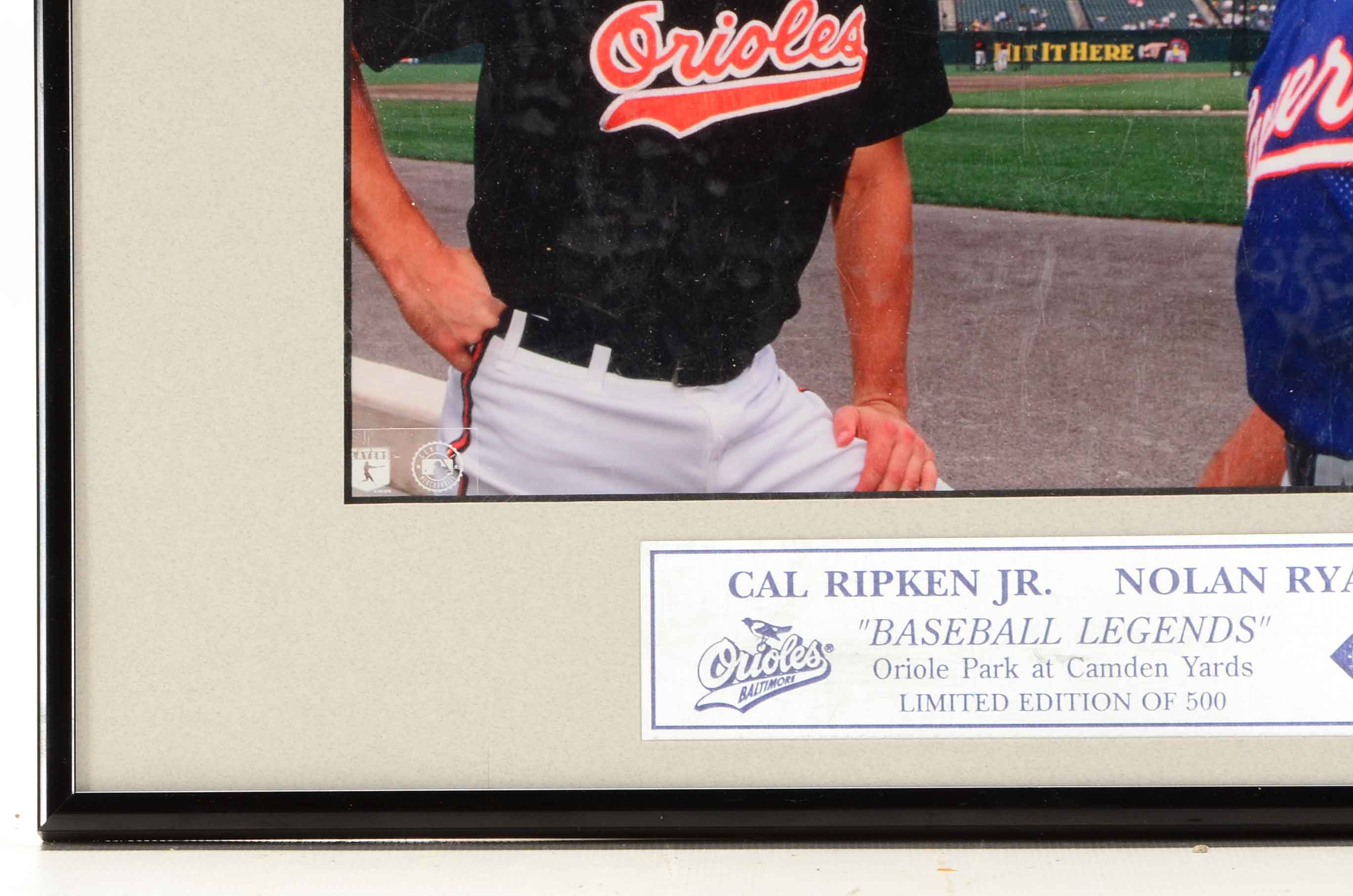 Ripken Jr. and Ryan Signed Photo COA