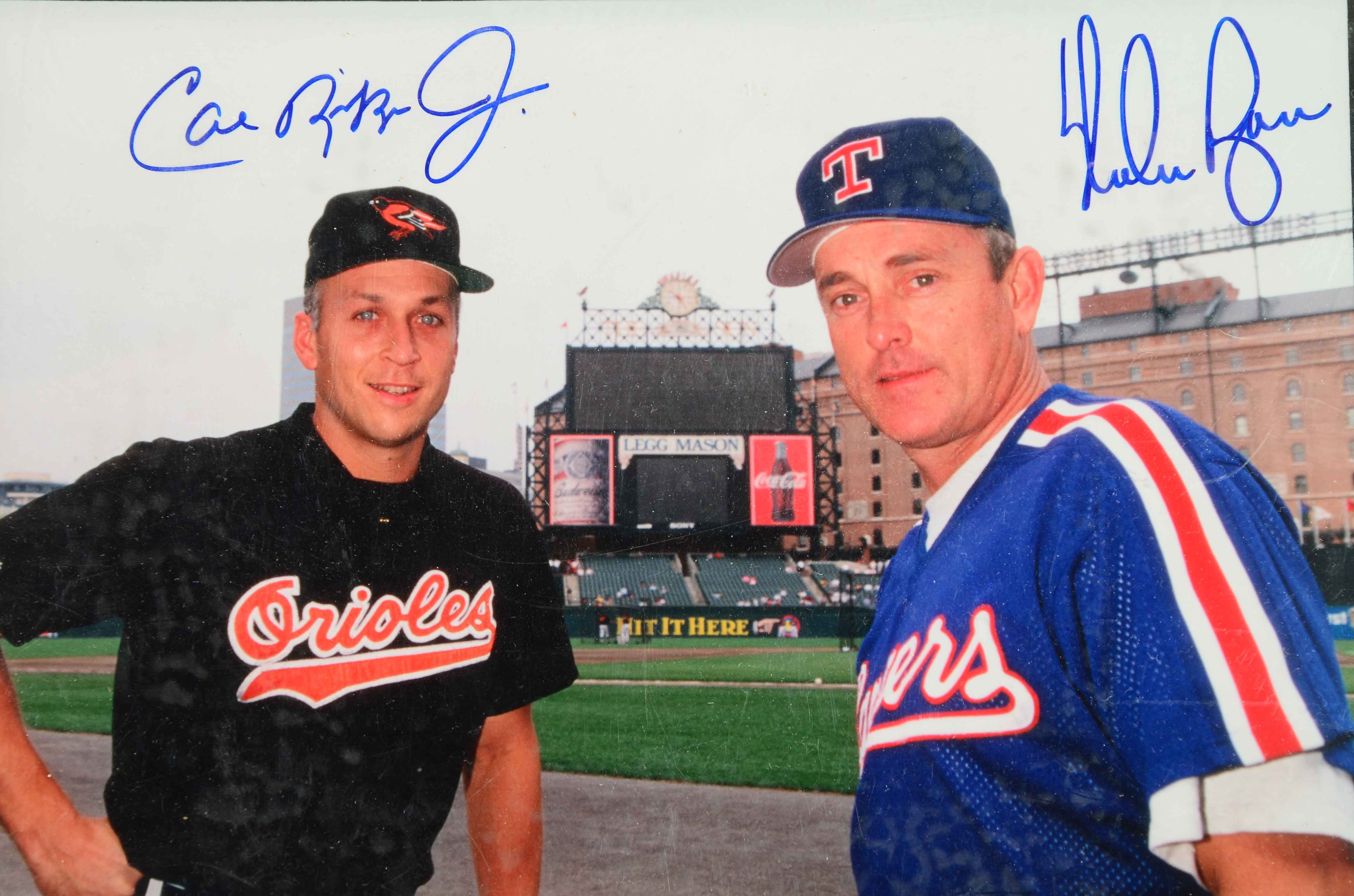 Ripken Jr. and Ryan Signed Photo COA