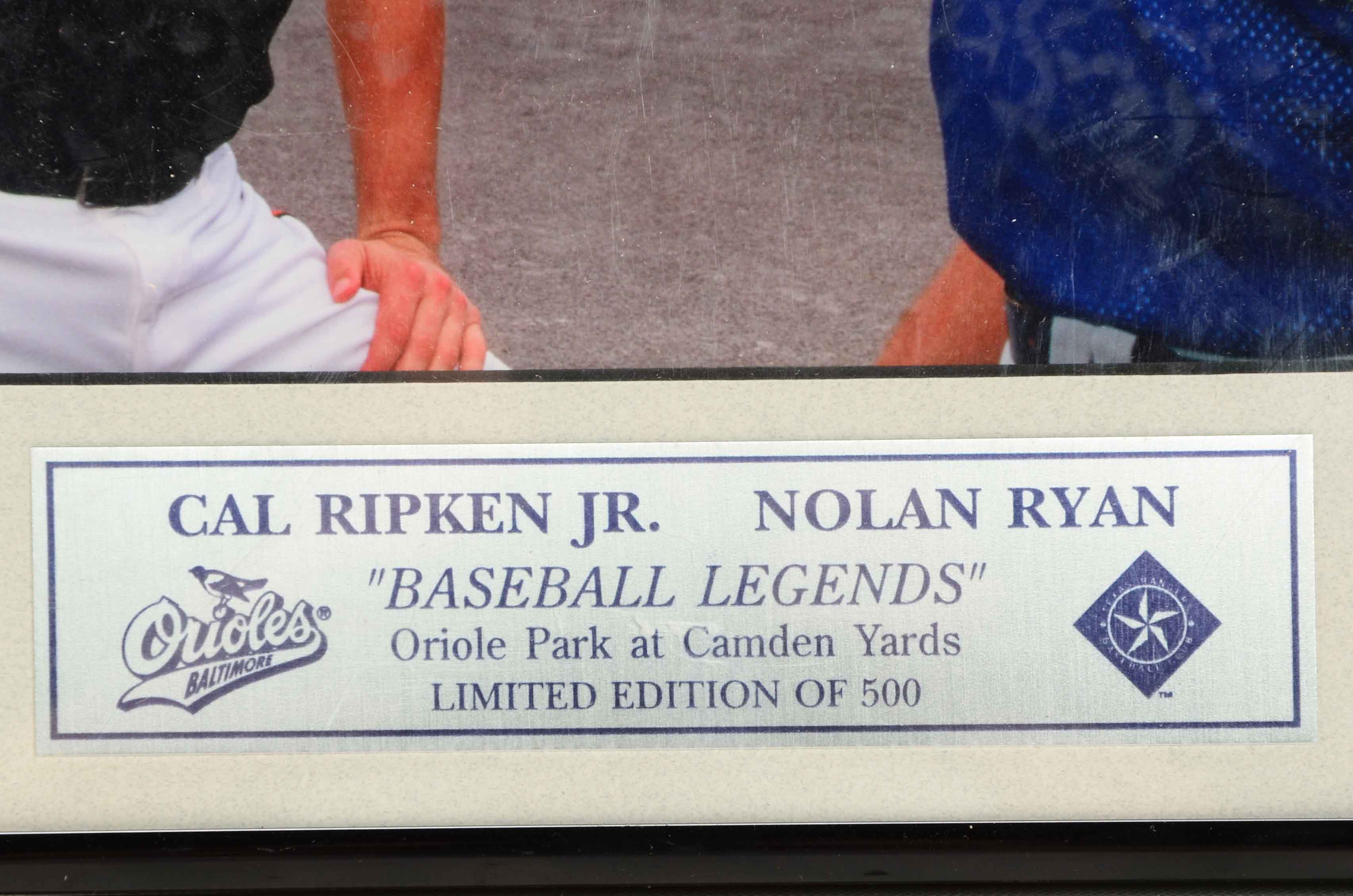 Ripken Jr. and Ryan Signed Photo COA