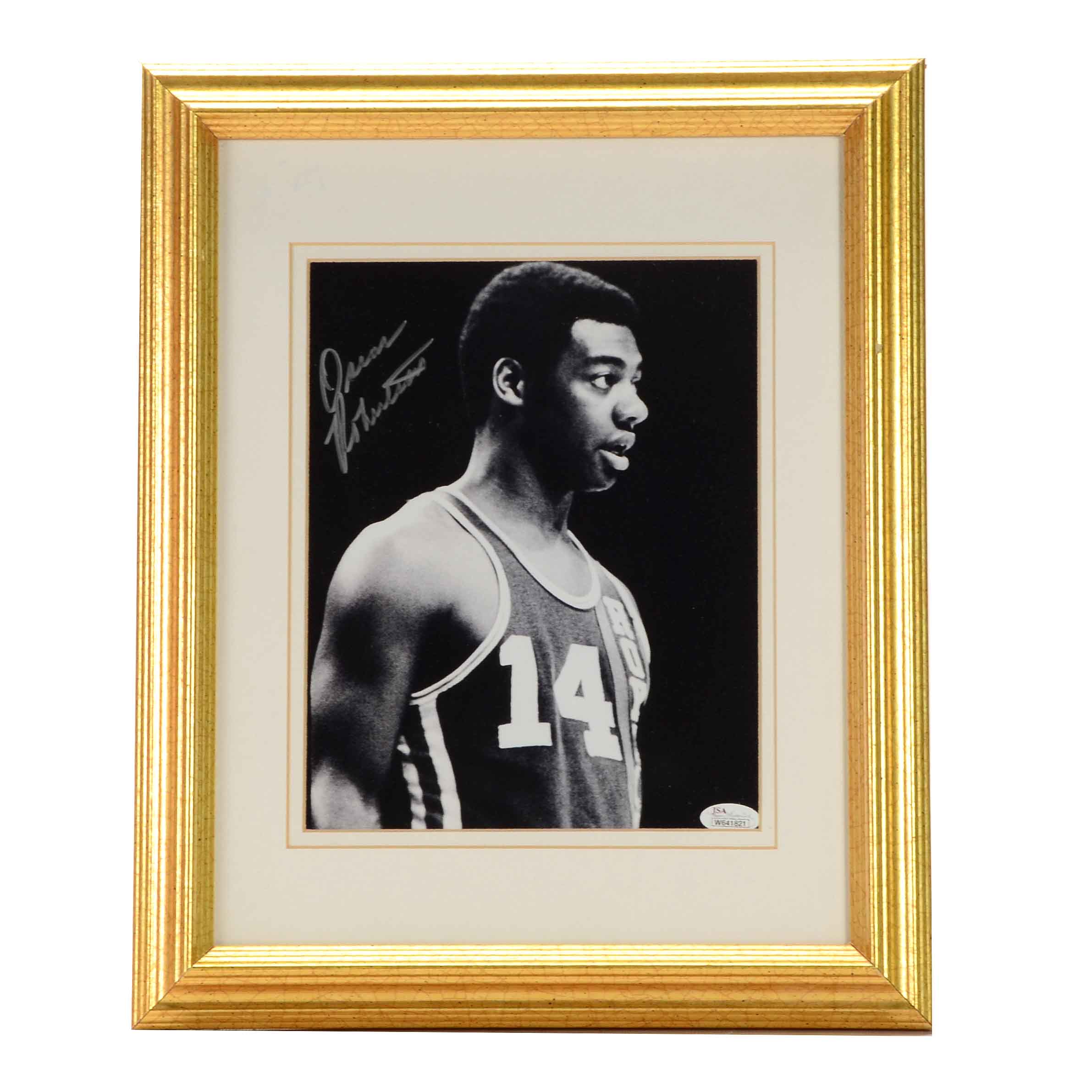 Framed Oscar Robertson Signed Picture