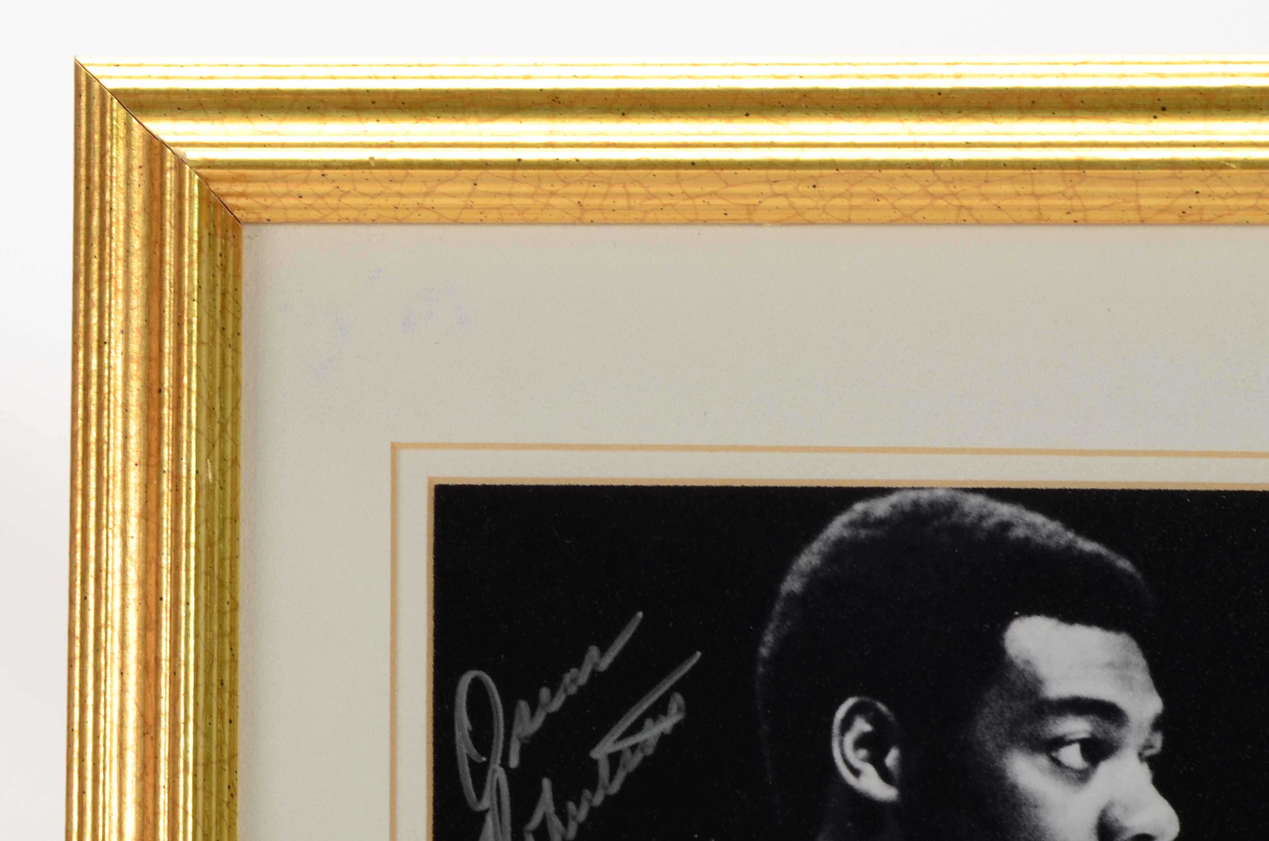 Framed Oscar Robertson Signed Picture
