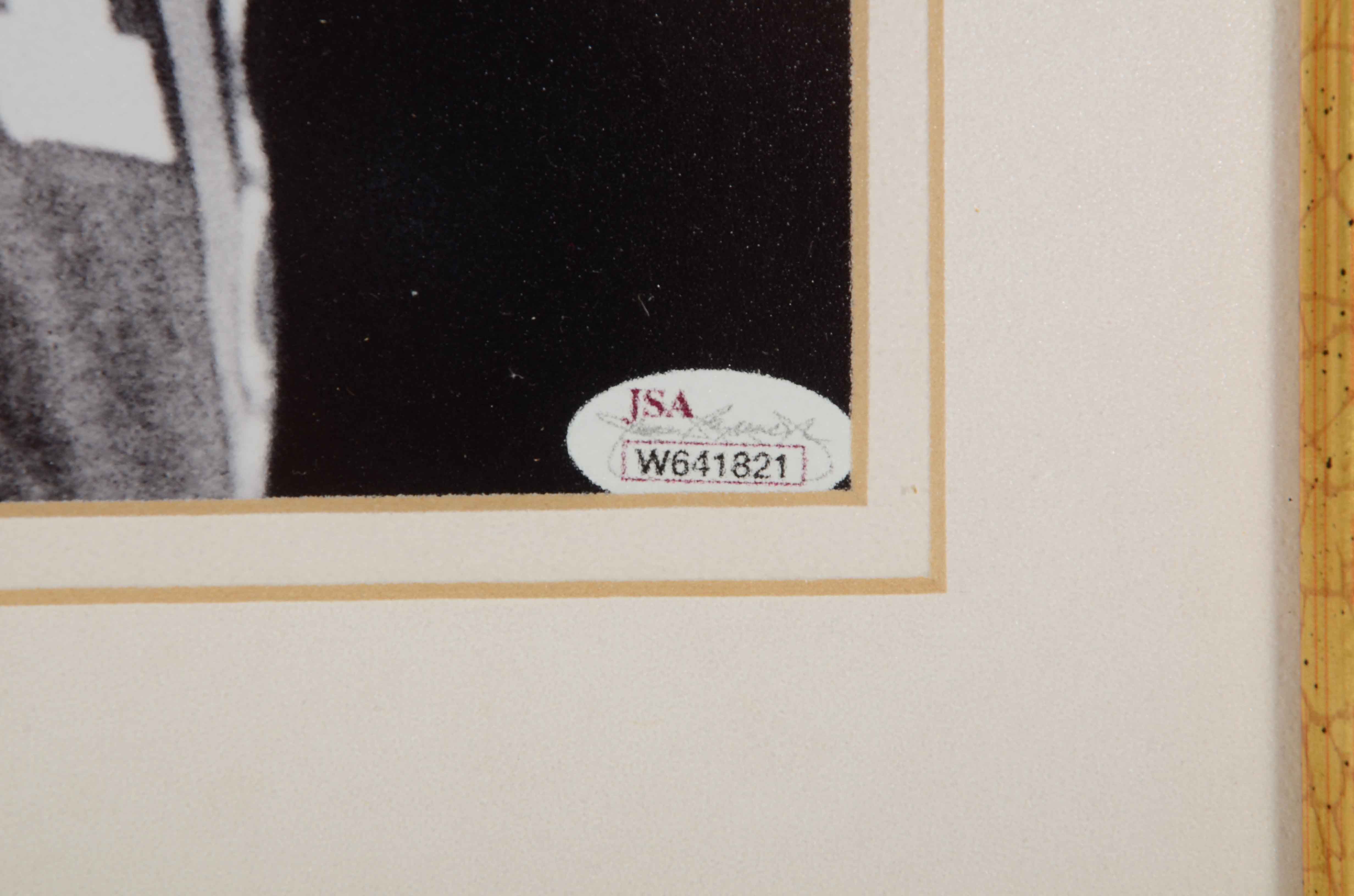 Framed Oscar Robertson Signed Picture