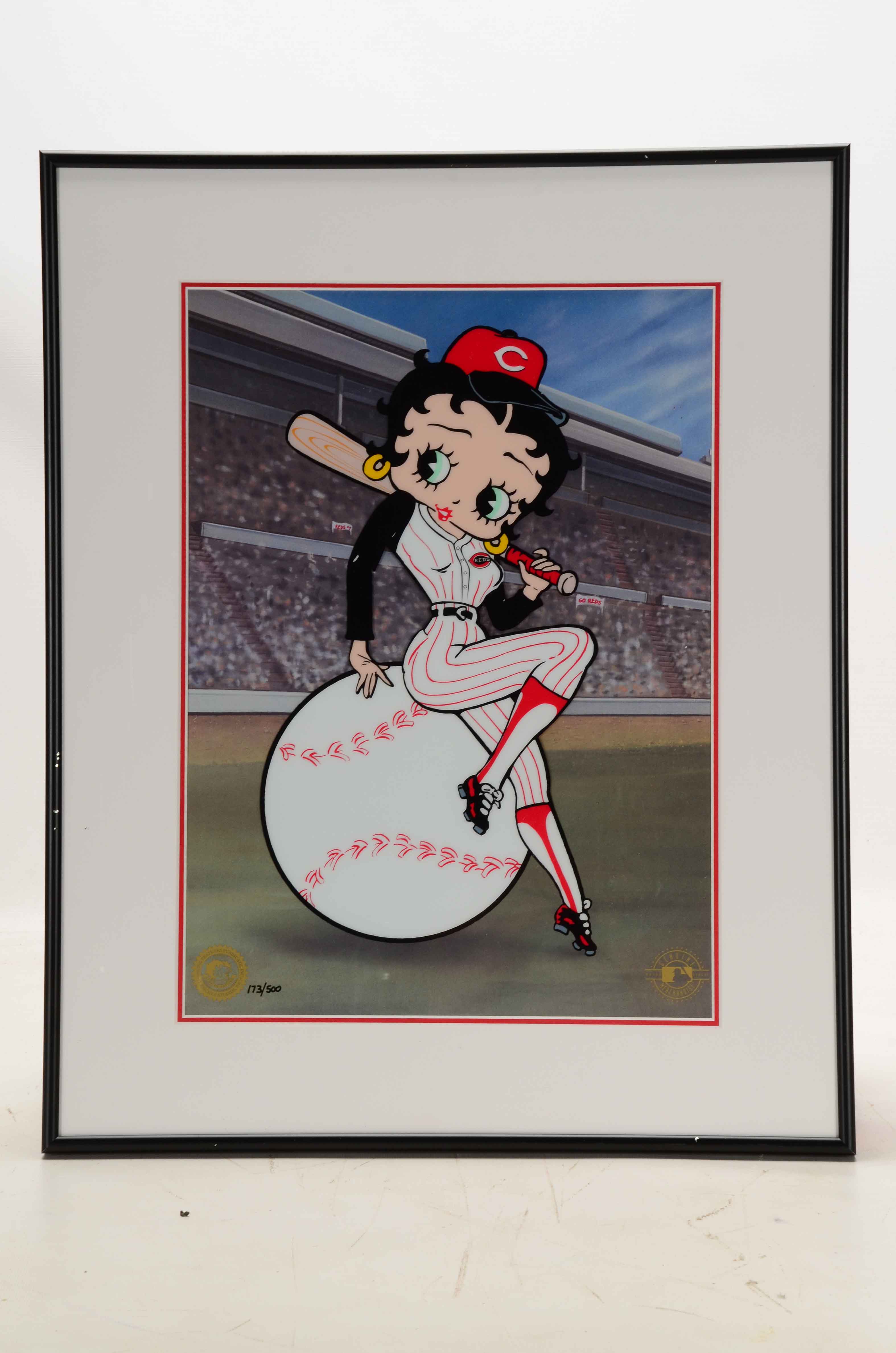 Crosley Field and Betty Boop Reds Pictures