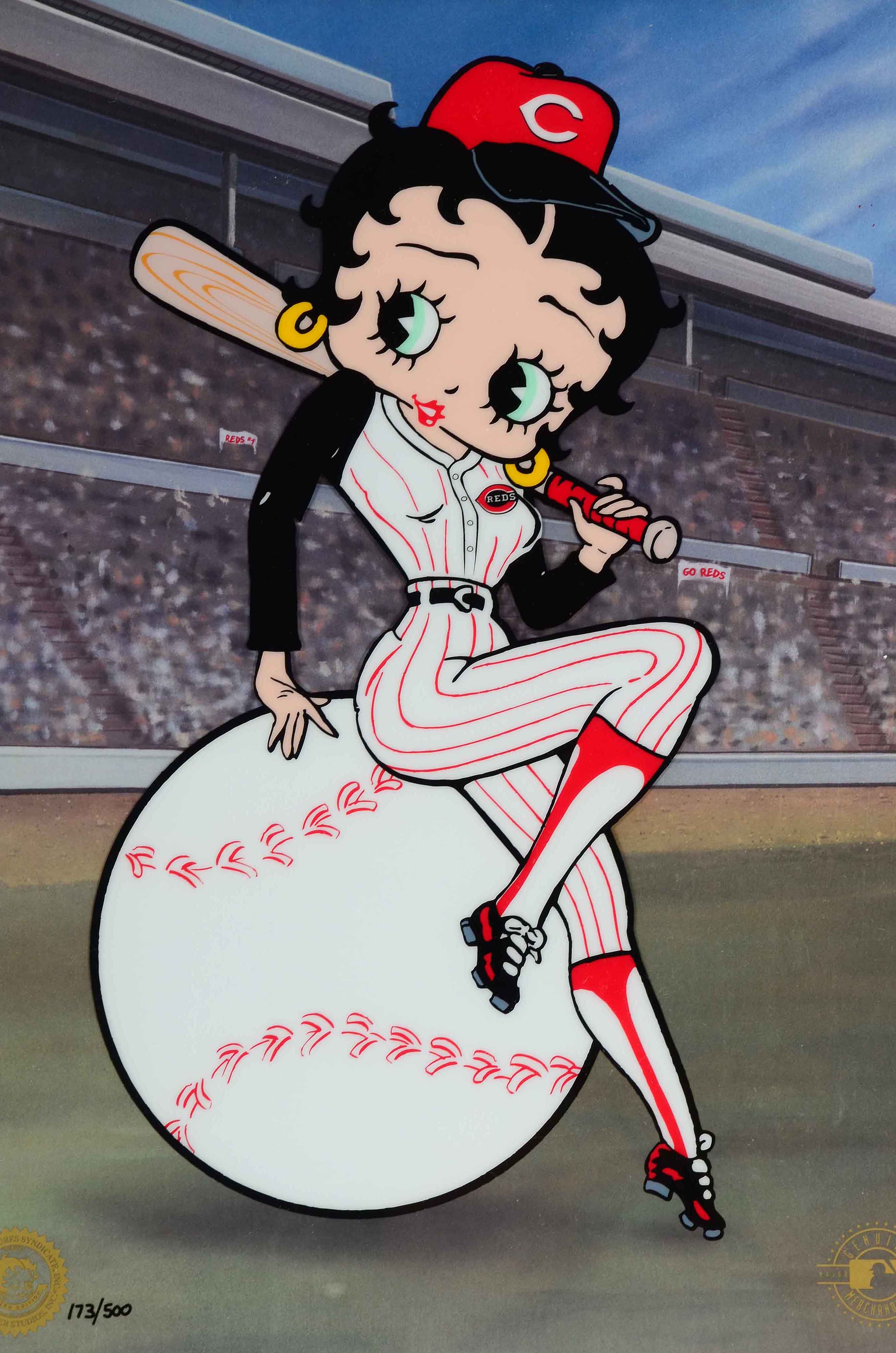 Crosley Field and Betty Boop Reds Pictures