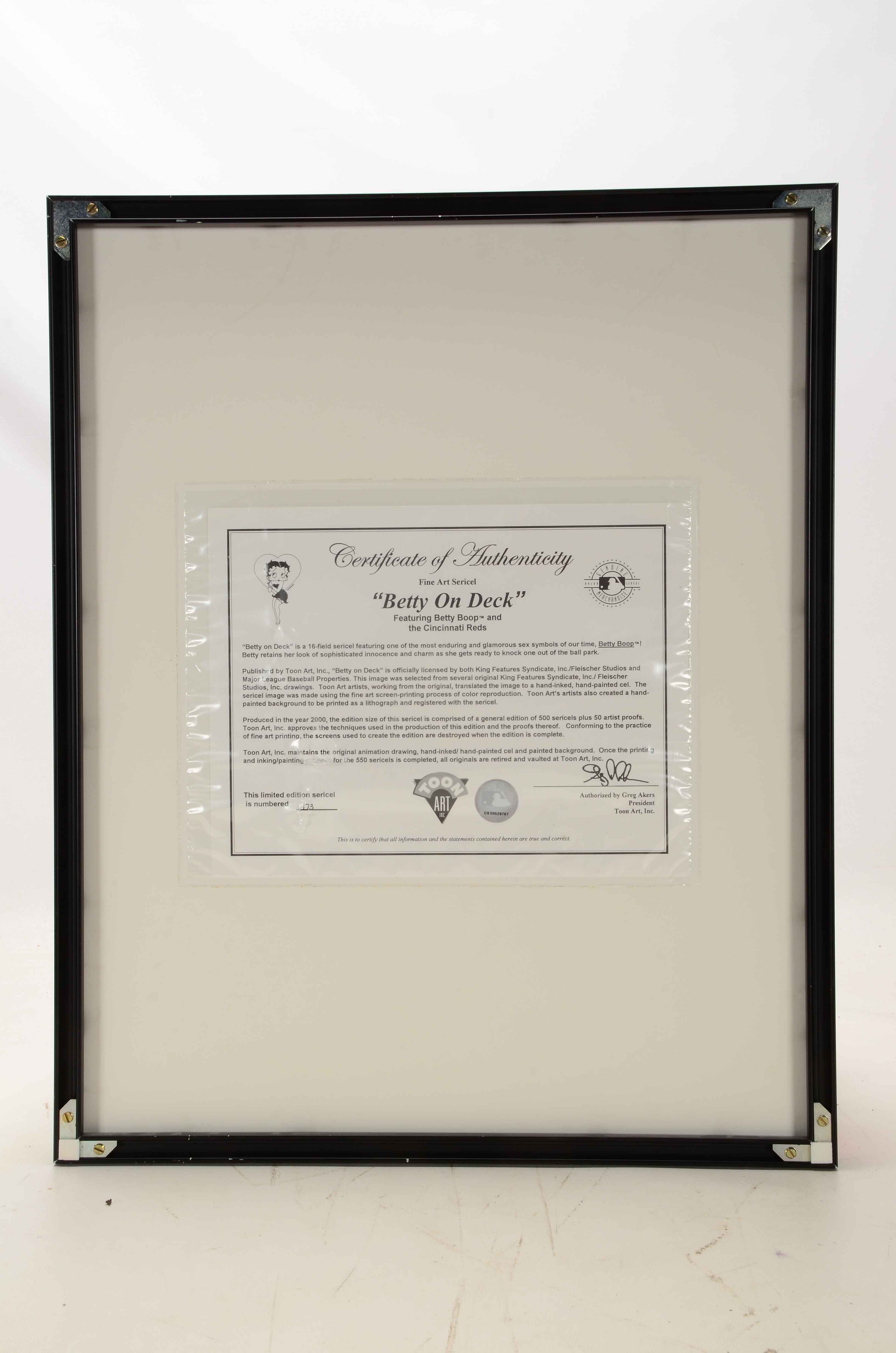 Crosley Field and Betty Boop Reds Pictures