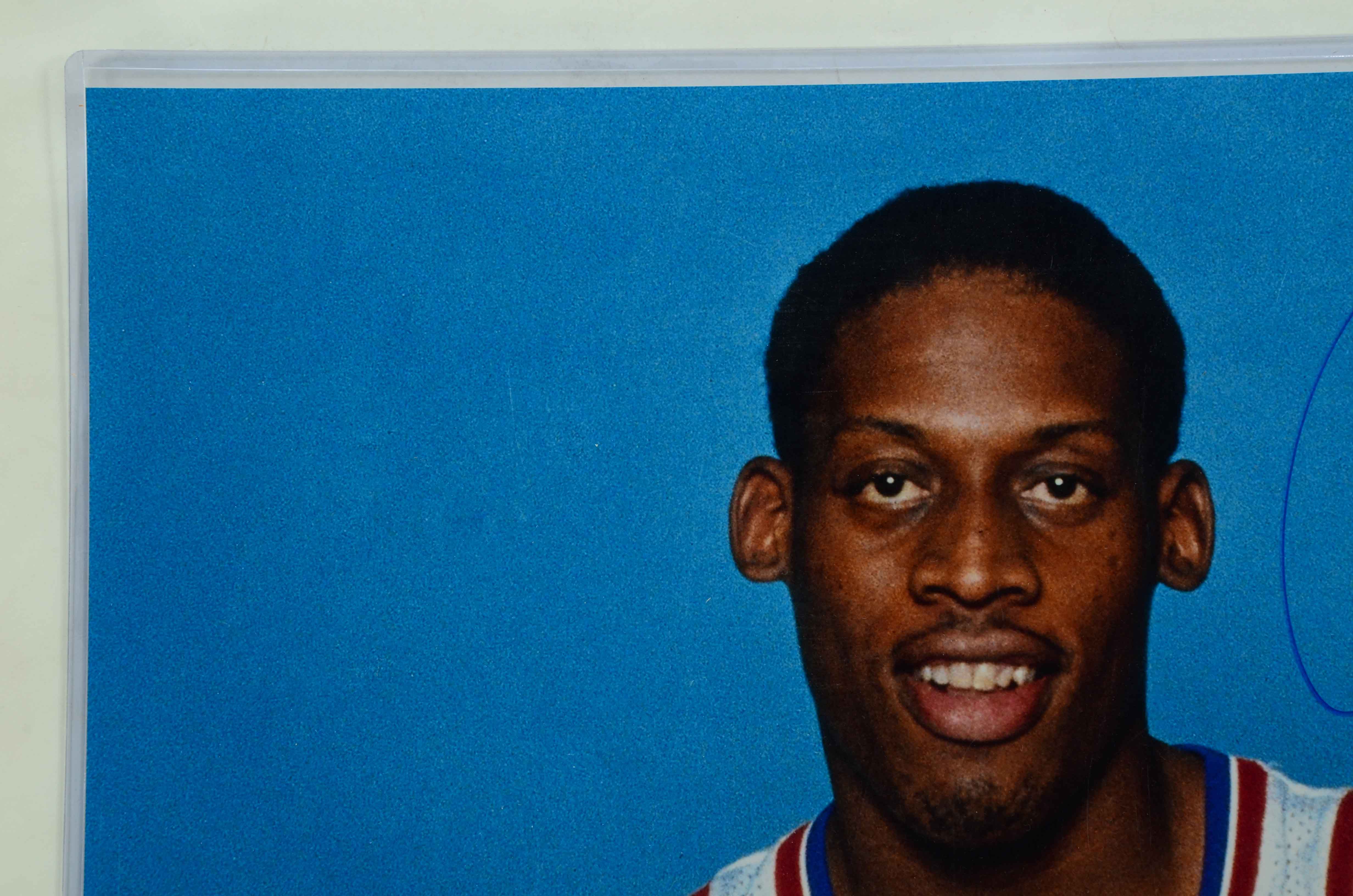 Dennis Rodman Signed Photo  COA