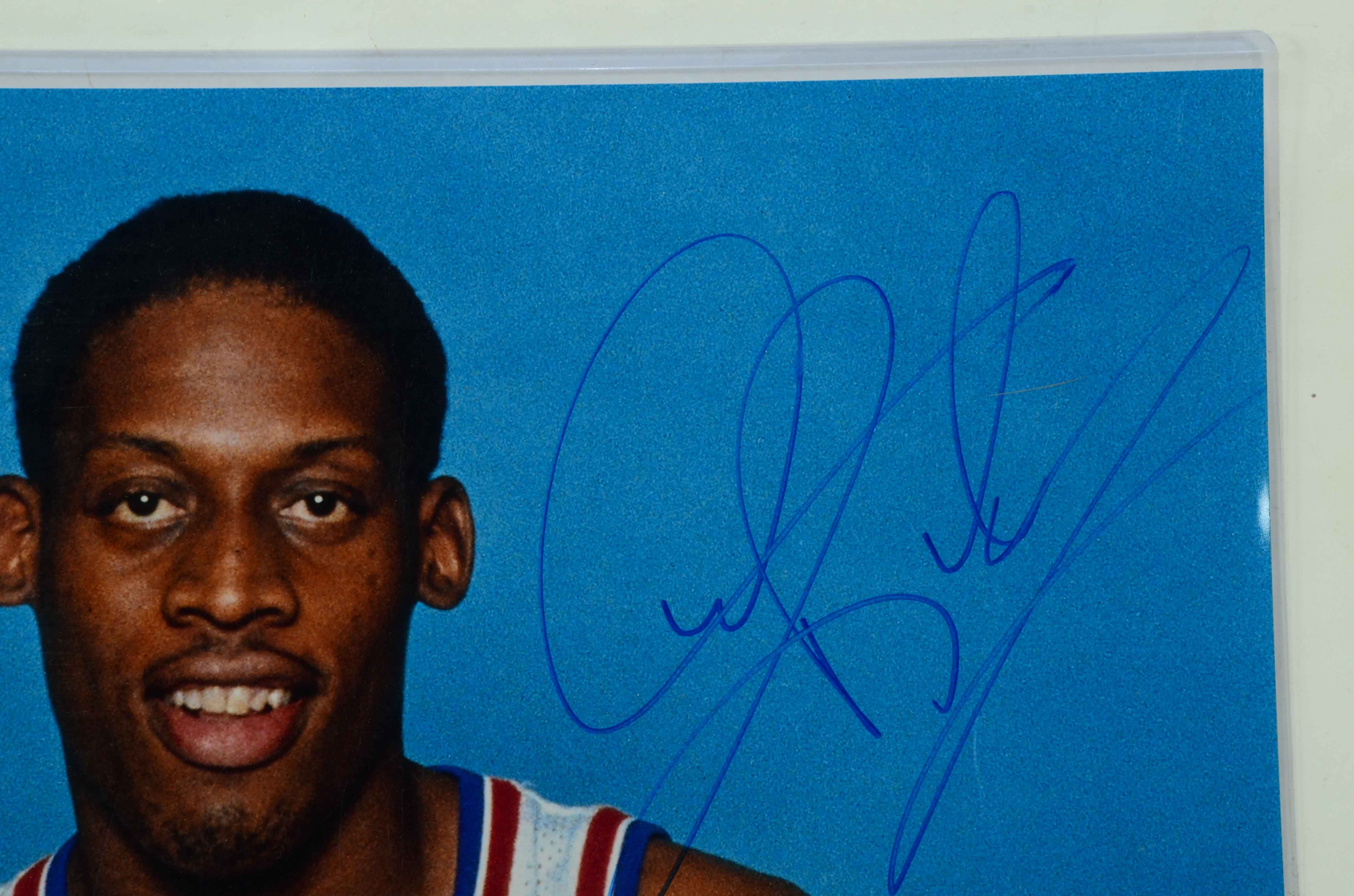 Dennis Rodman Signed Photo  COA