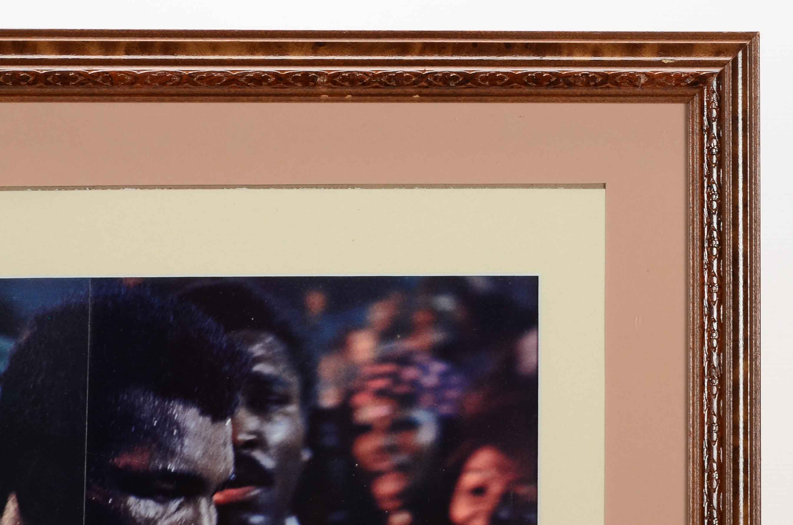 Framed Muhammad Ali Magazine Photograph