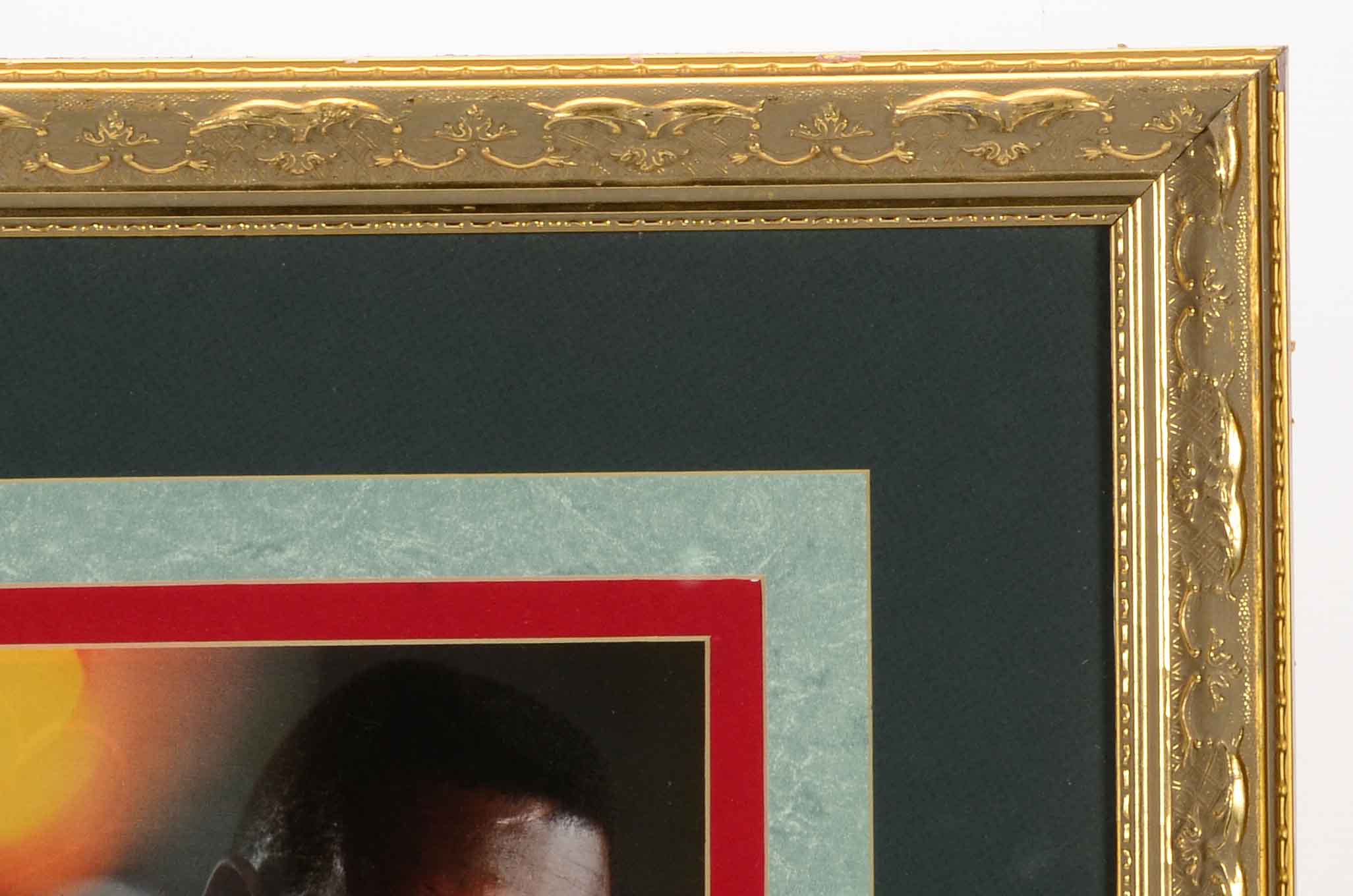 Framed Bill Russell Signed Magazine Page