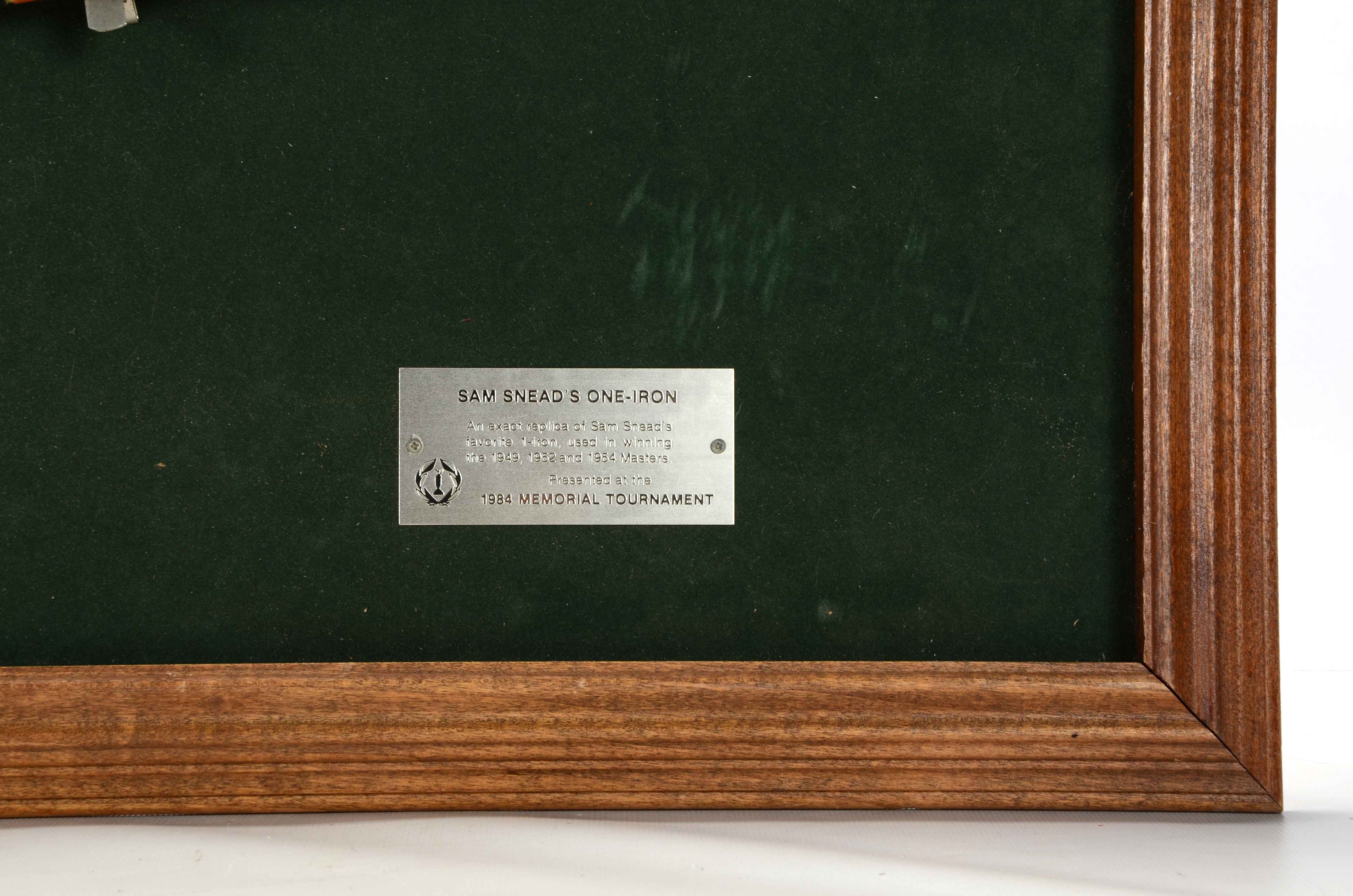 Sam Snead Memorial Tournament Golf Club Item