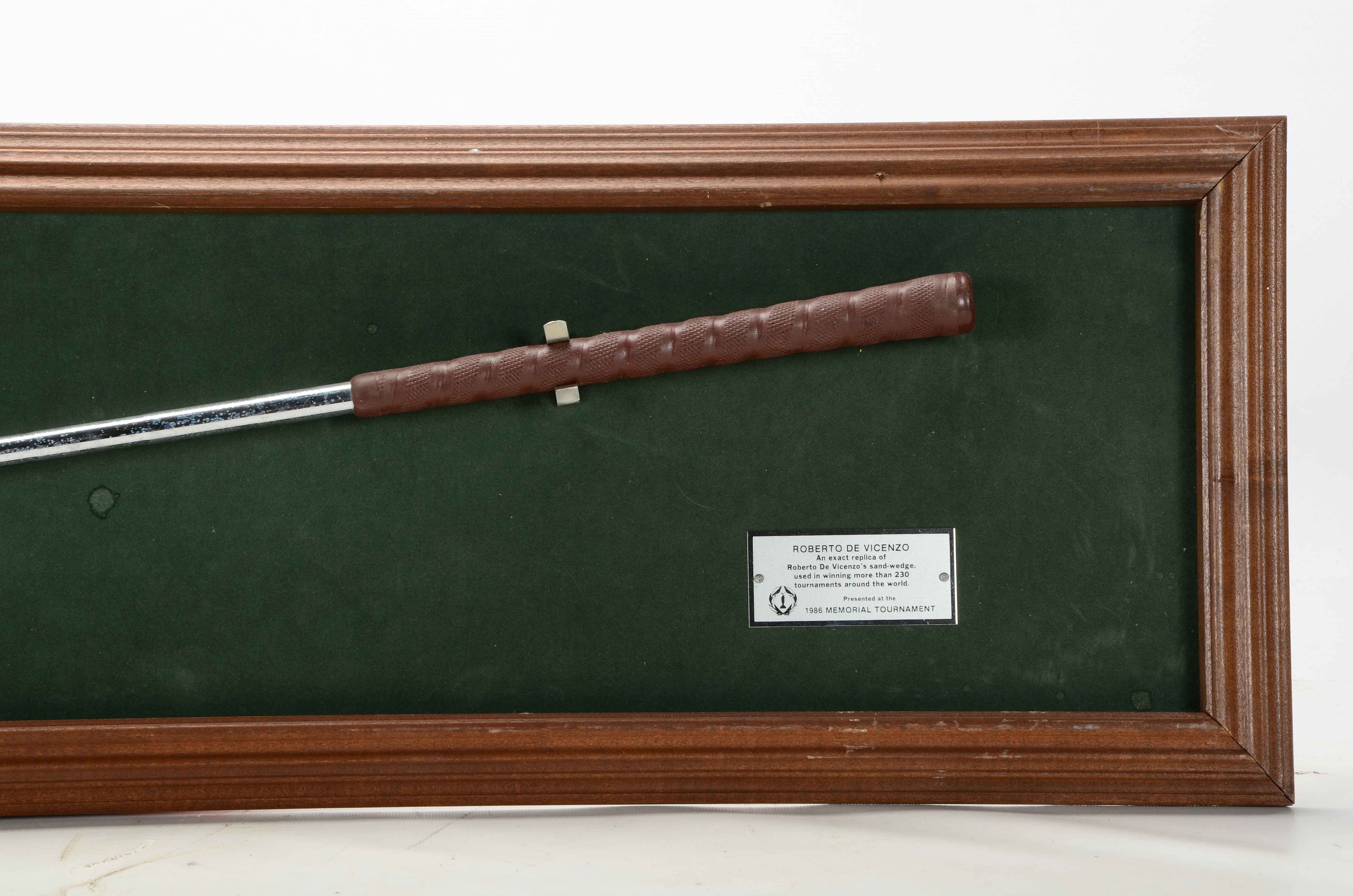 De Vicenzo Memorial Tournament Golf Club Item