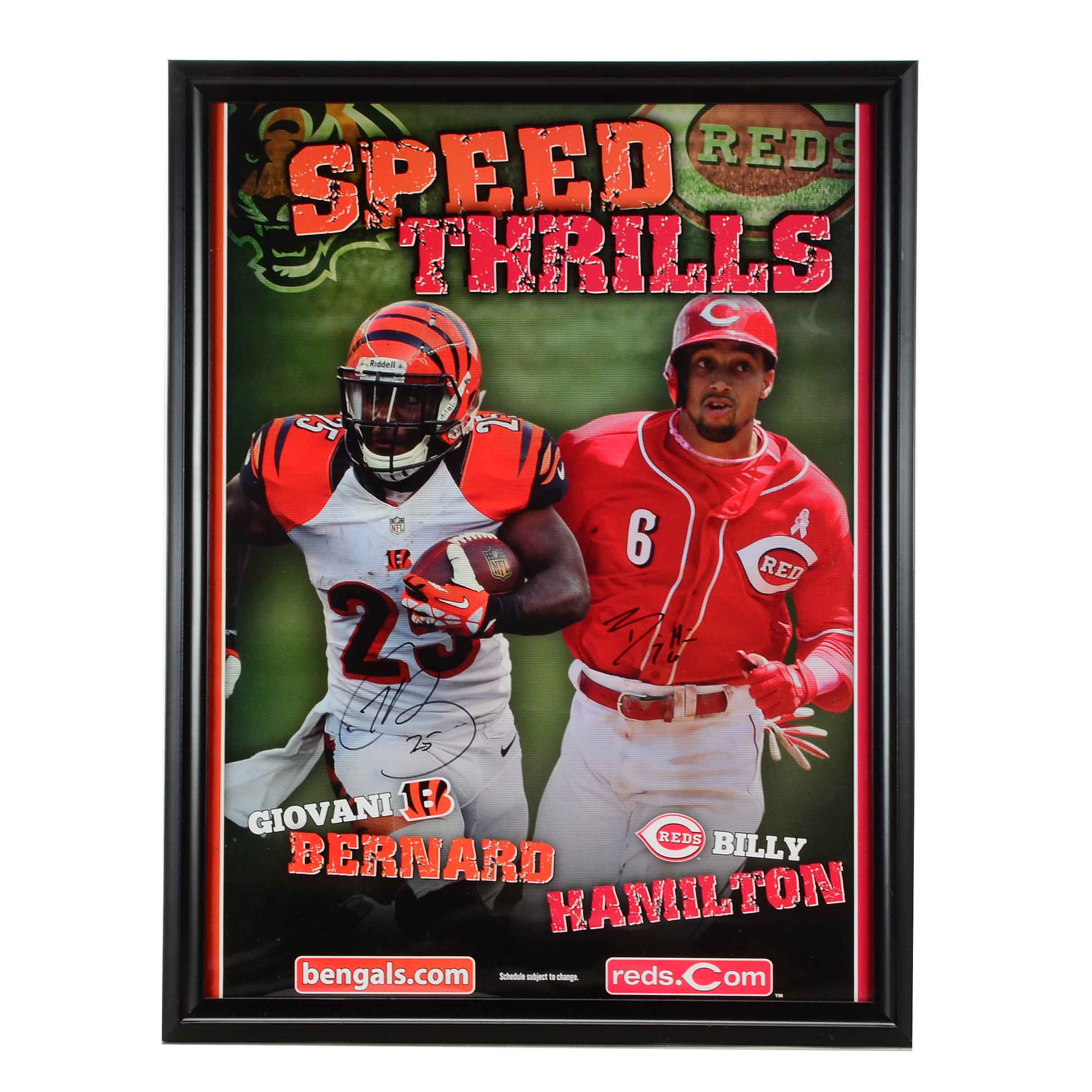 Hamilton and Bernard Signed Poster