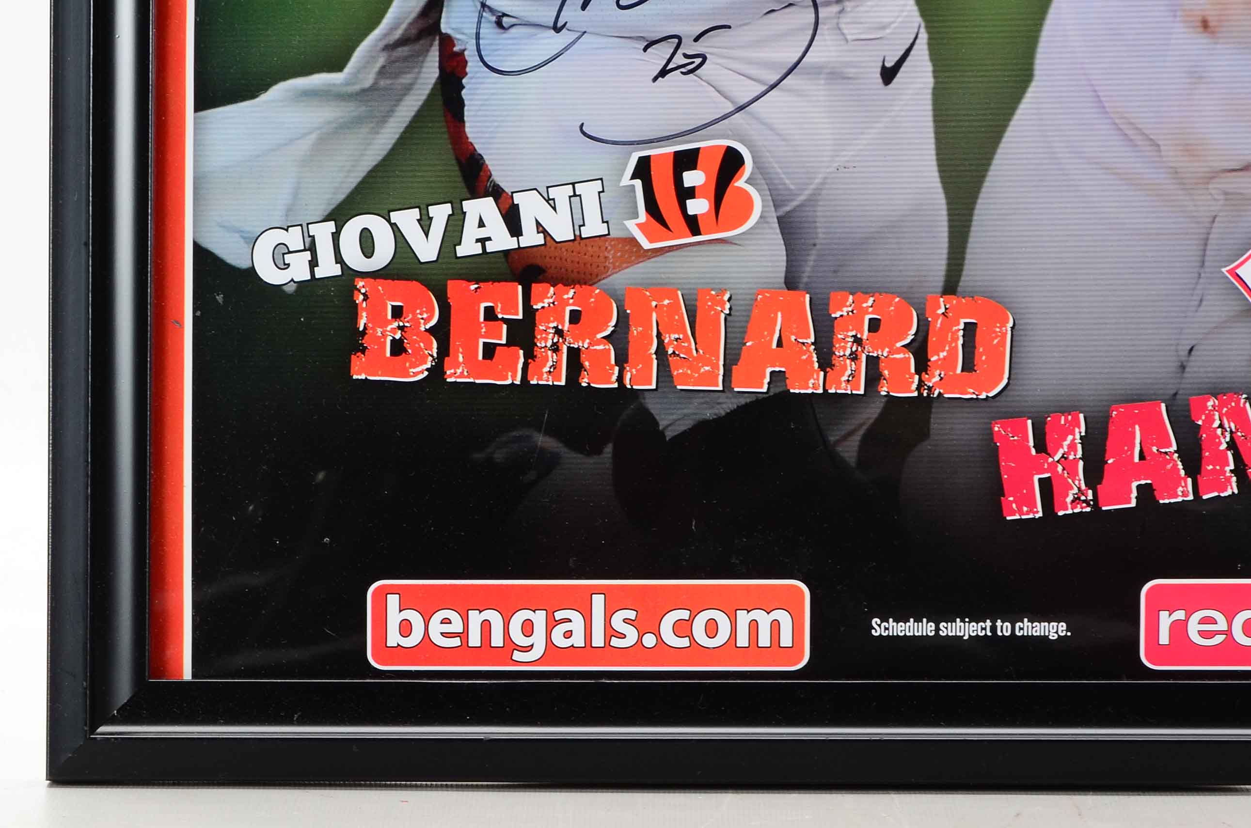 Hamilton and Bernard Signed Poster