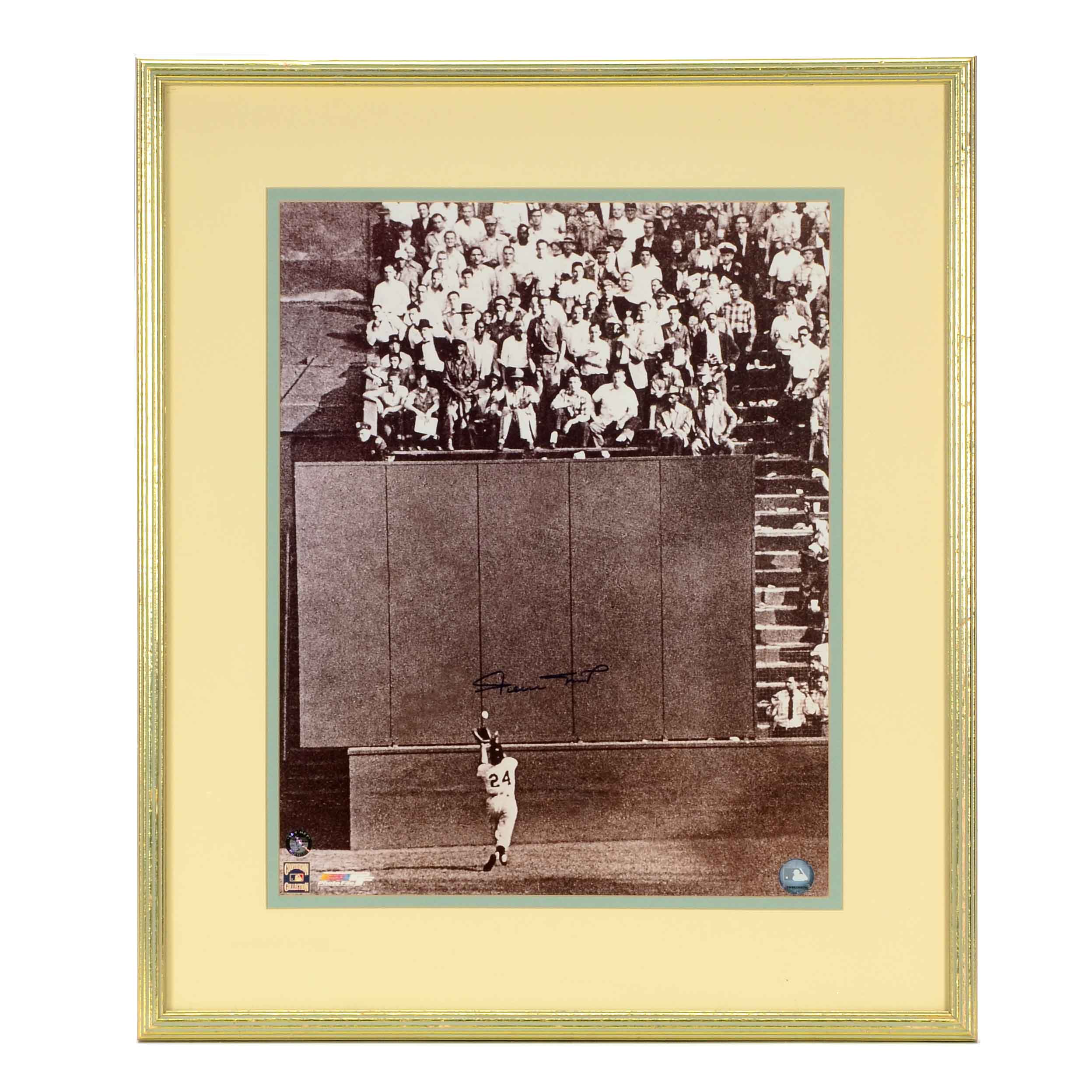 Willie Mays Signed Picture  COA