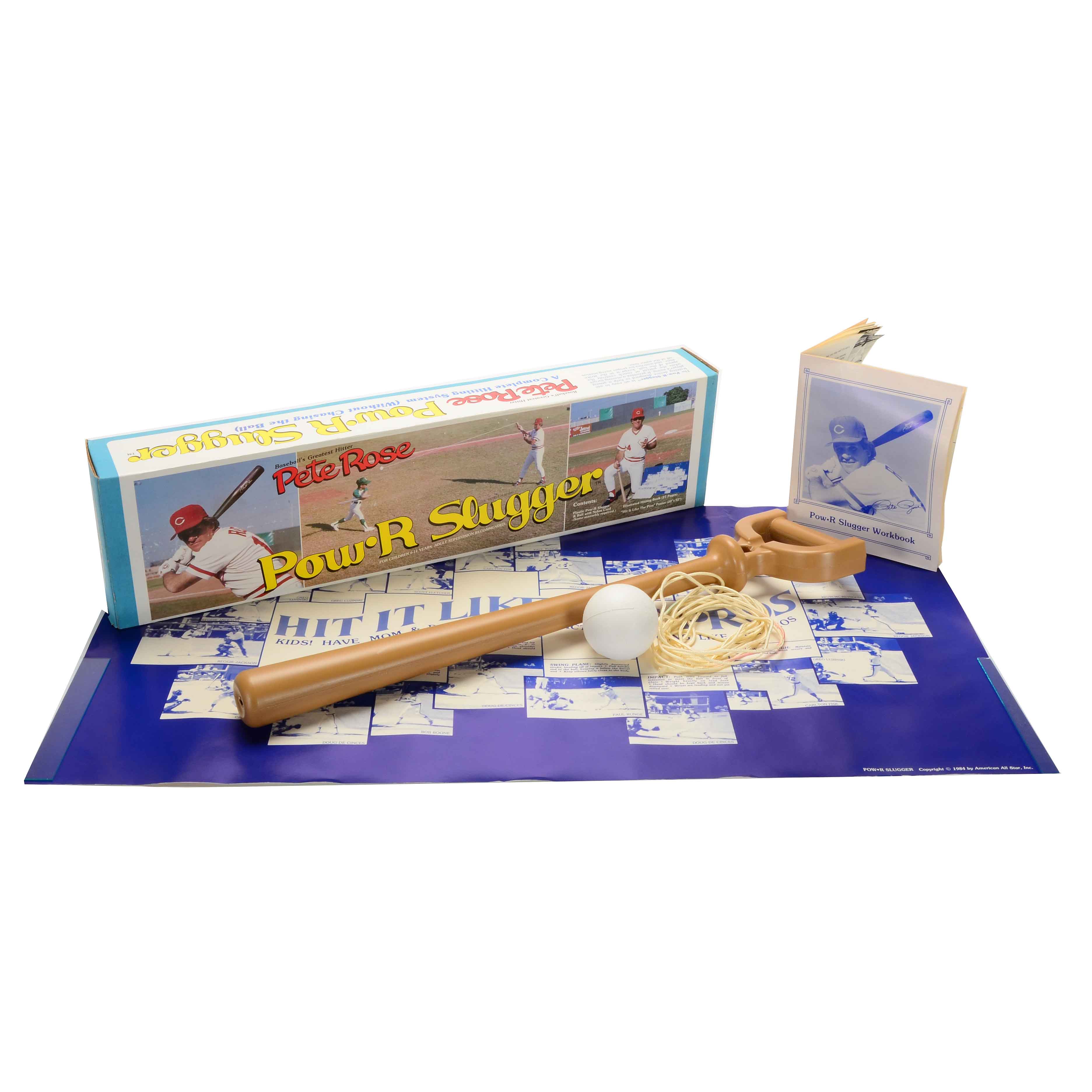 Pete Rose "Pow R Slugger" Hitting System