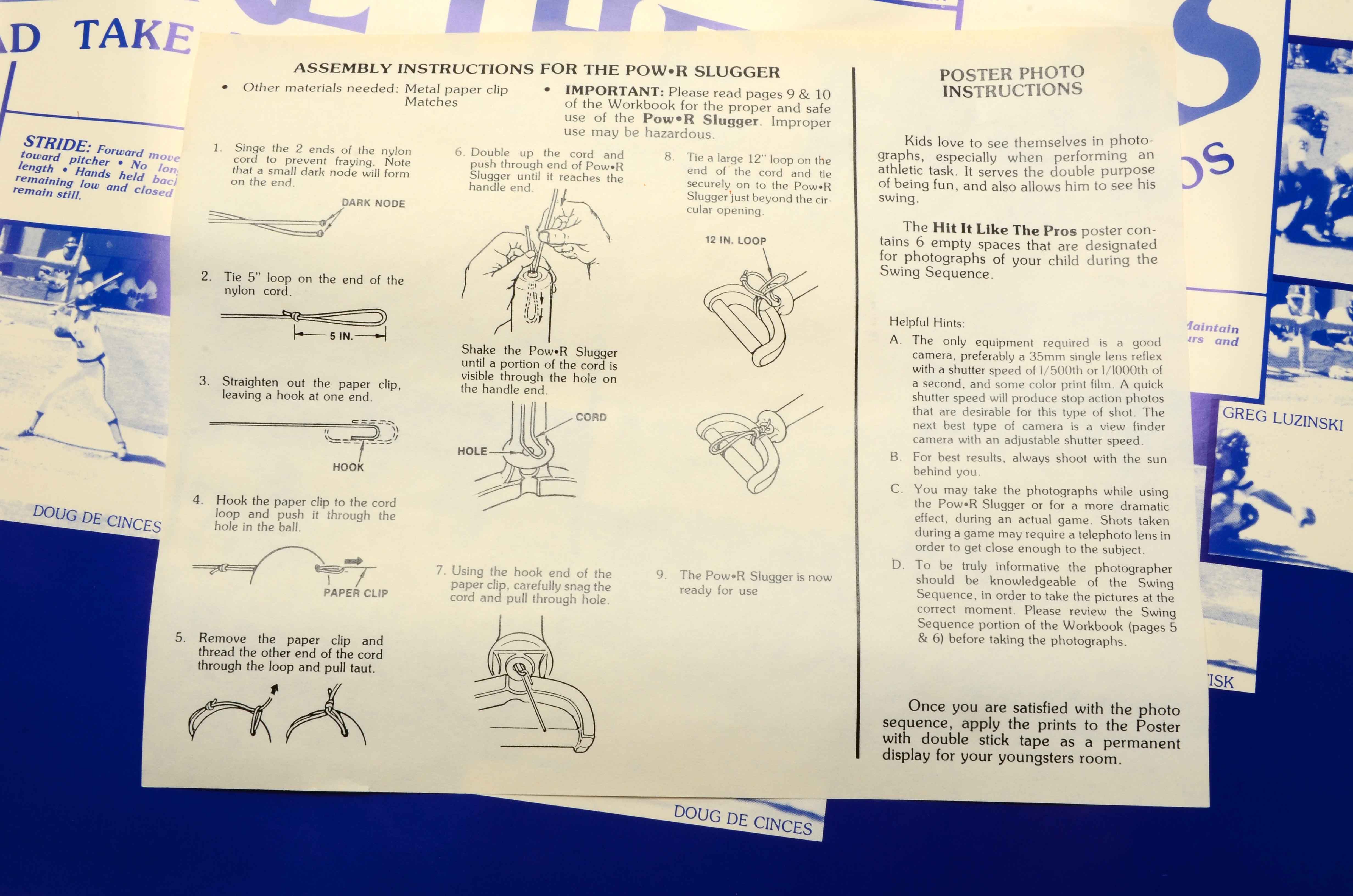 Pete Rose "Pow R Slugger" Hitting System