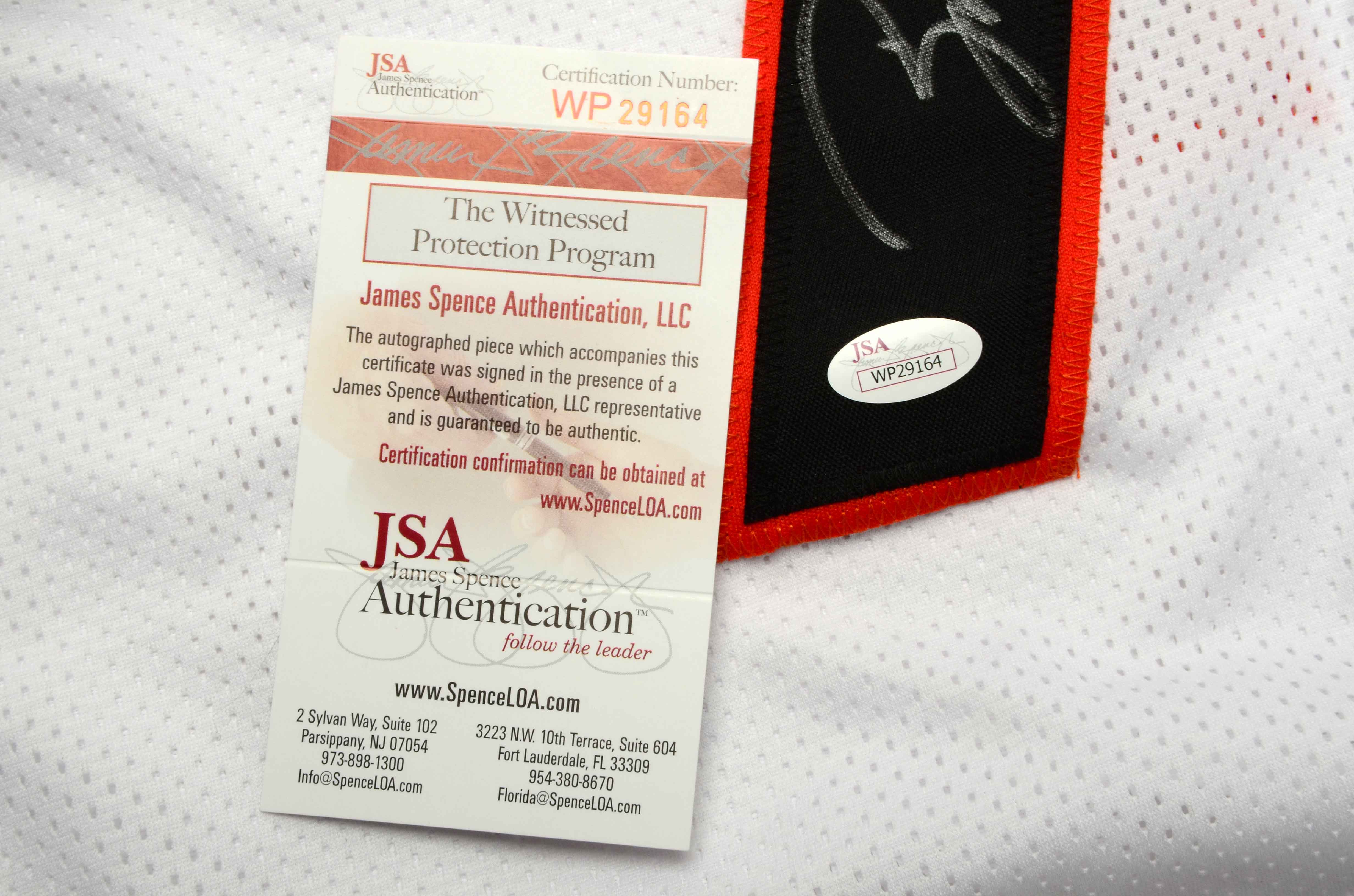 Boomer Esiason Signed Jersey  COA