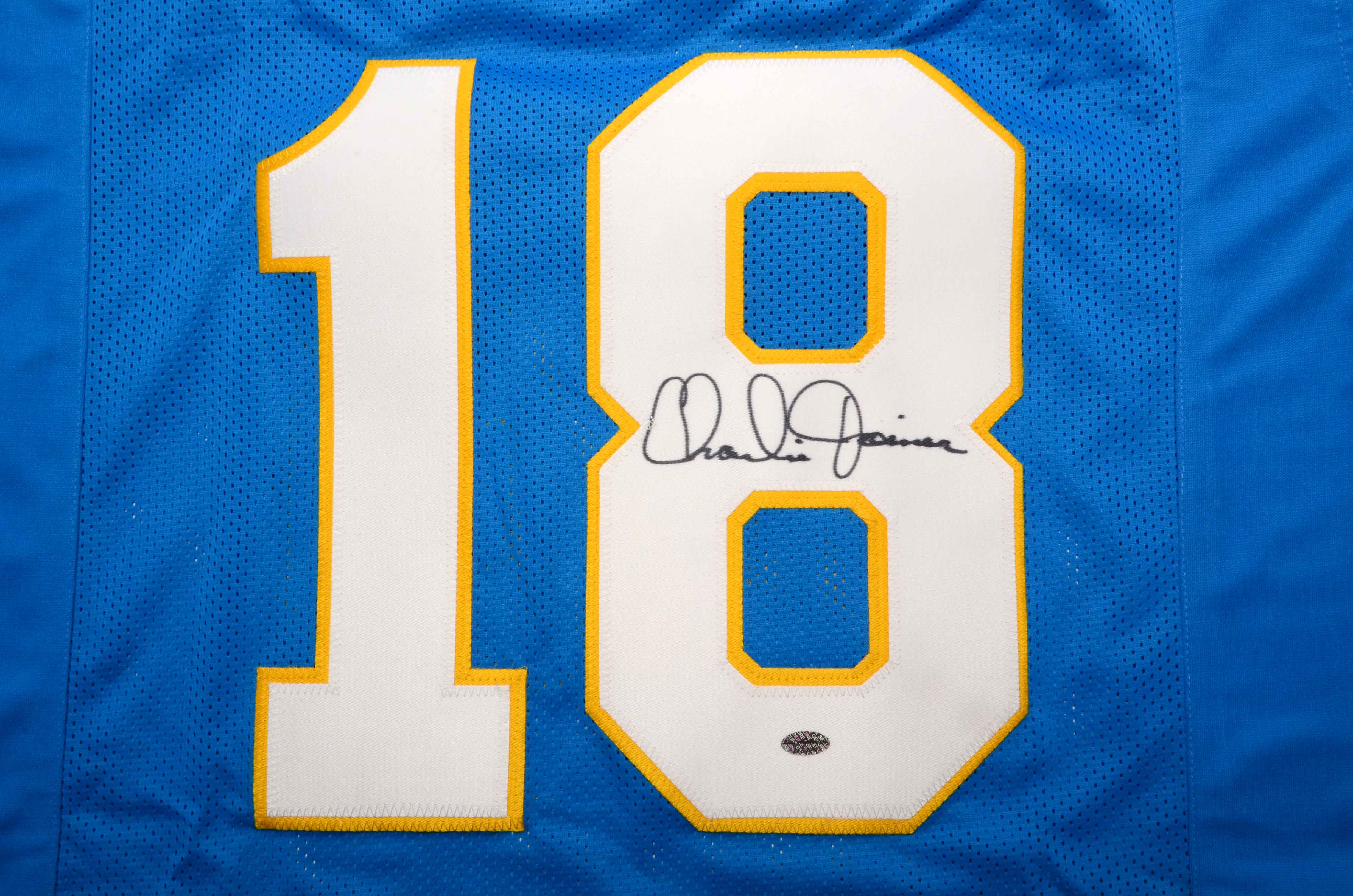 Charlie Joiner Signed Jersey  COA