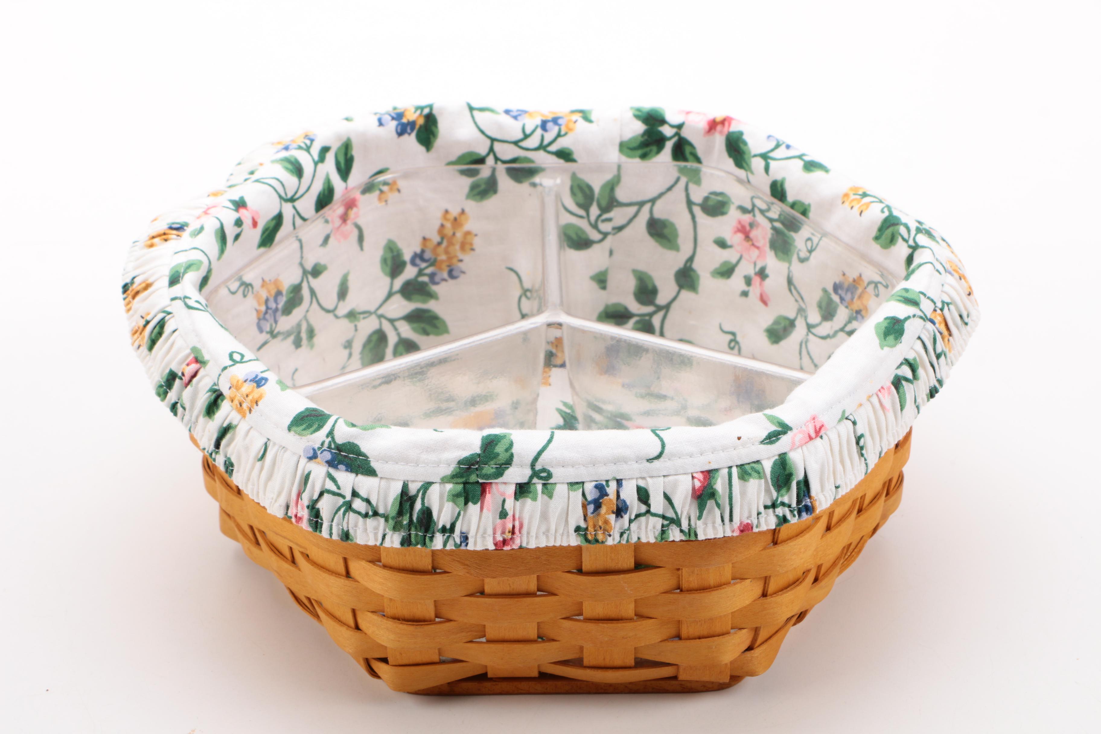 Longaberger Wall Clock with Baskets