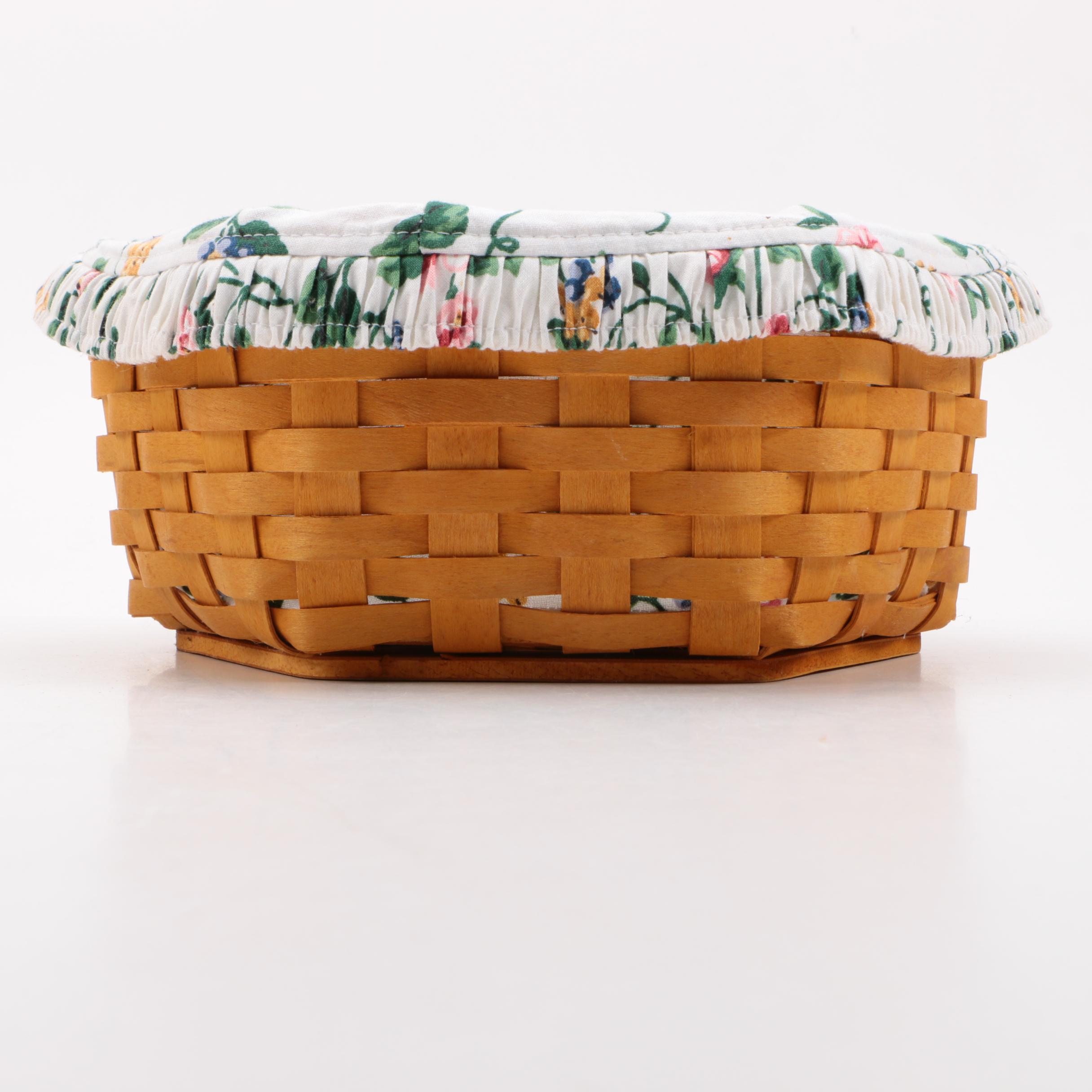 Longaberger Wall Clock with Baskets