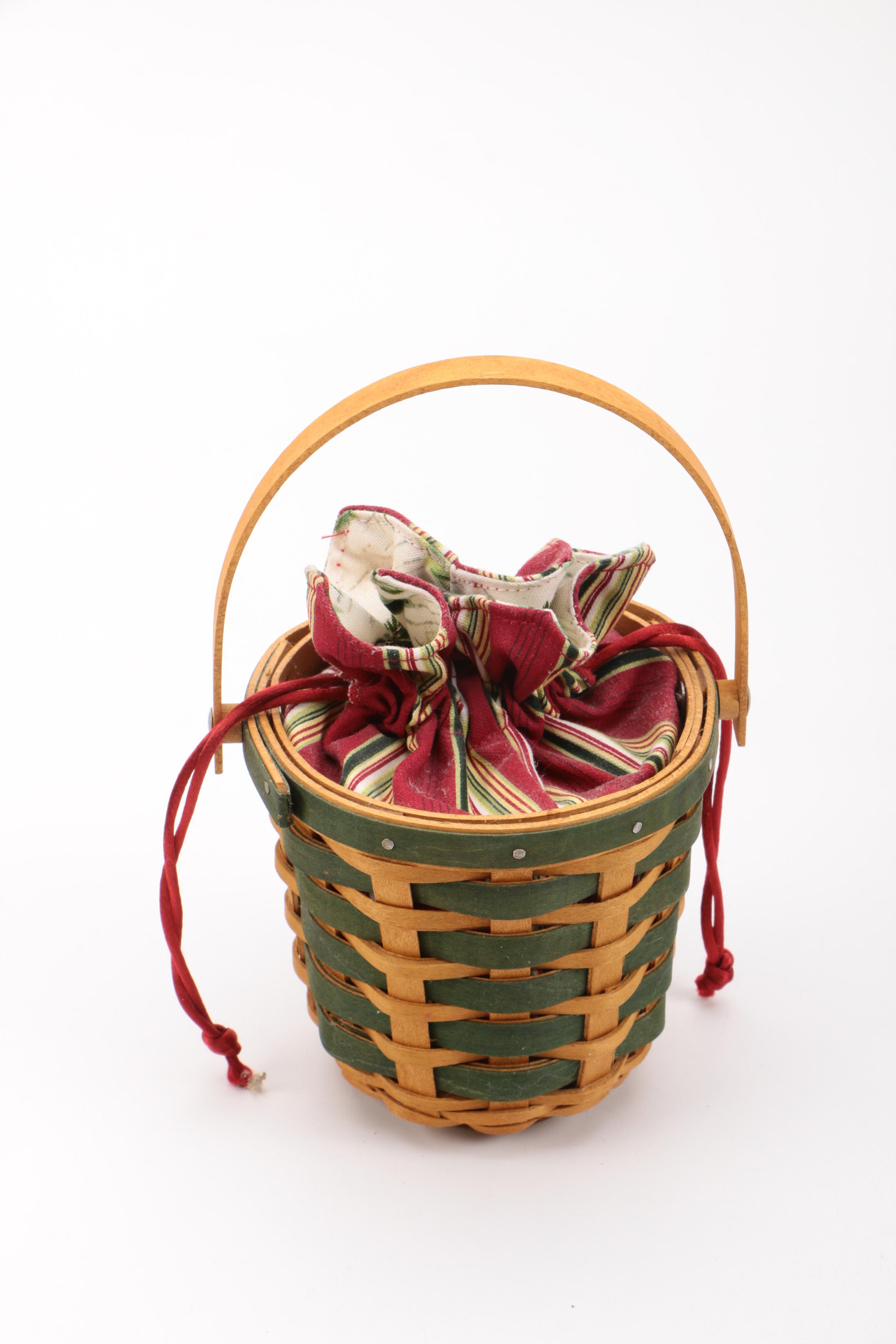 Longaberger Wall Clock with Baskets
