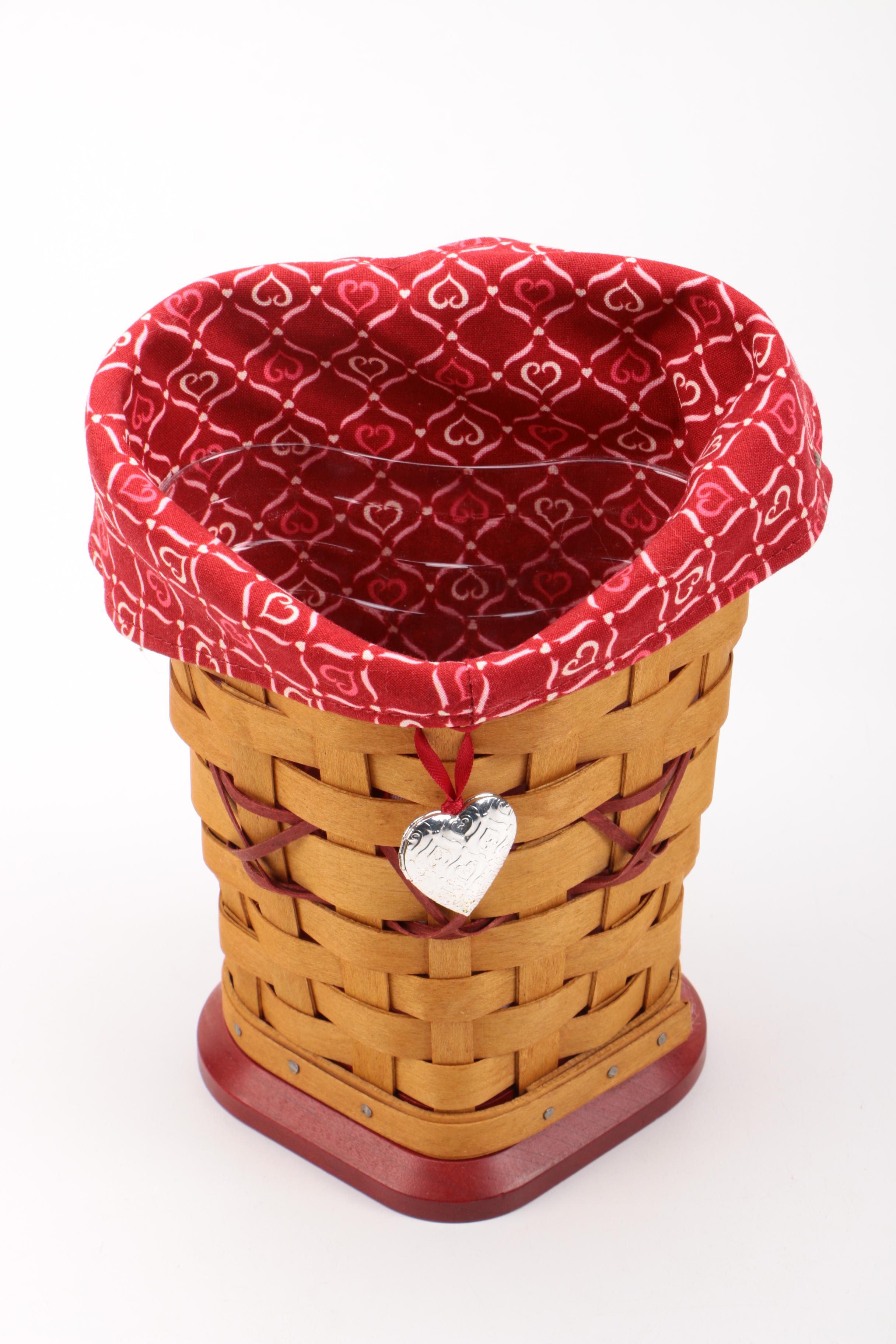 Longaberger Wall Clock with Baskets