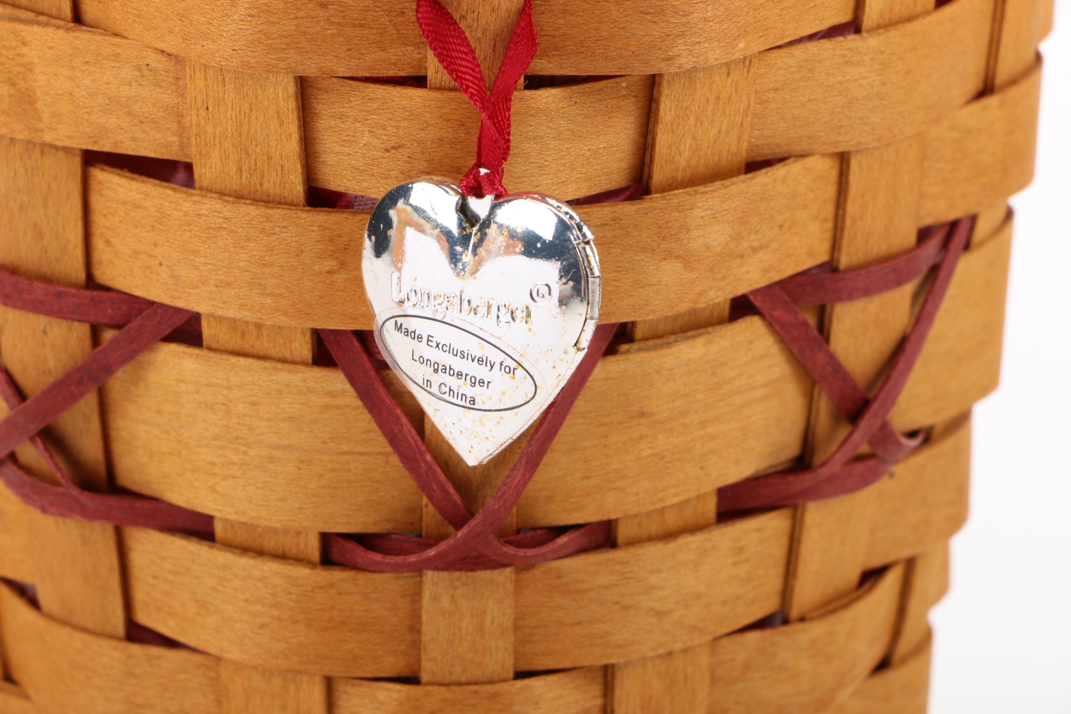 Longaberger Wall Clock with Baskets