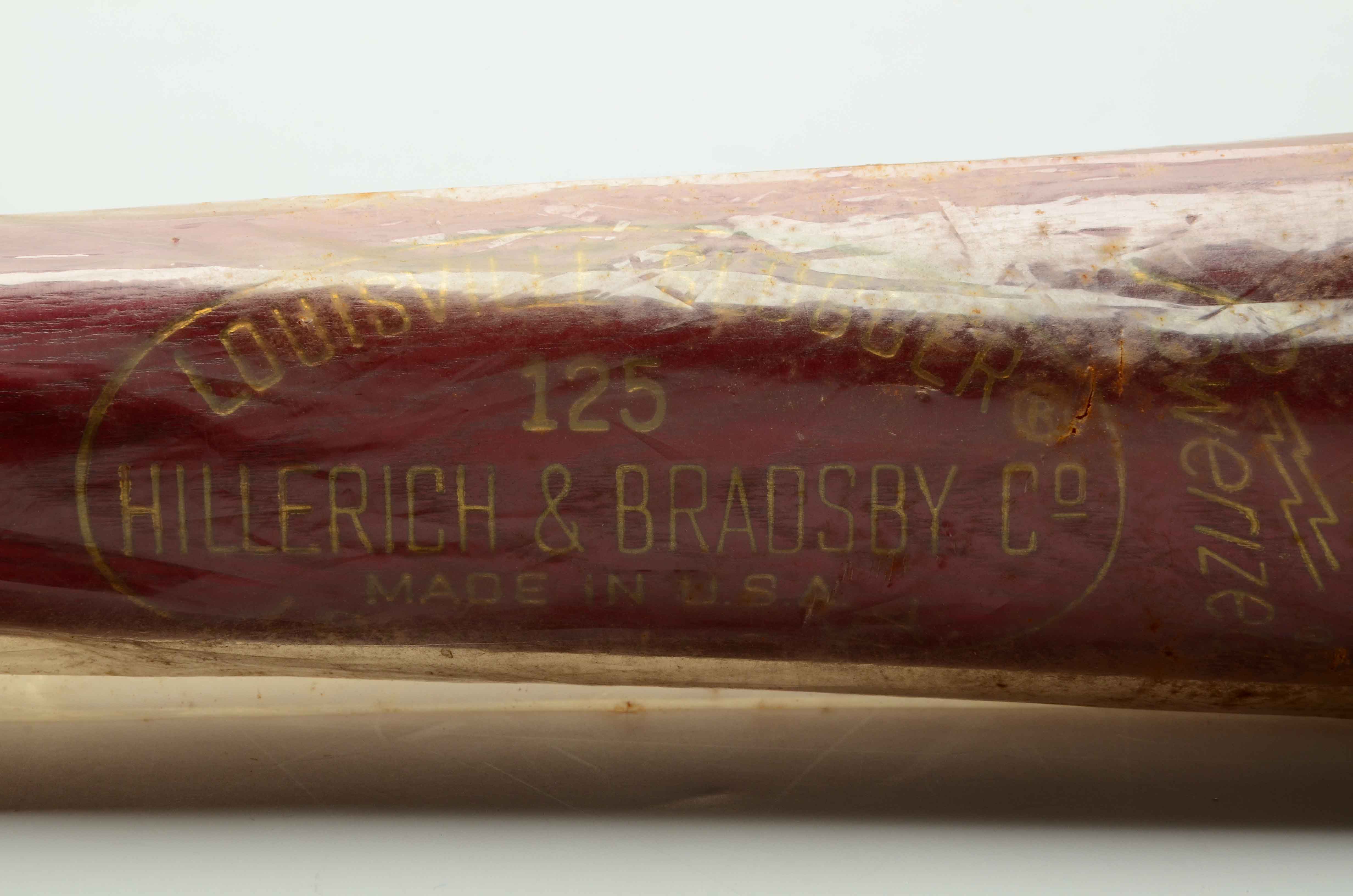 1976 Cincinnati Reds "Red World Champions" Bat In Original Cellophane Bag