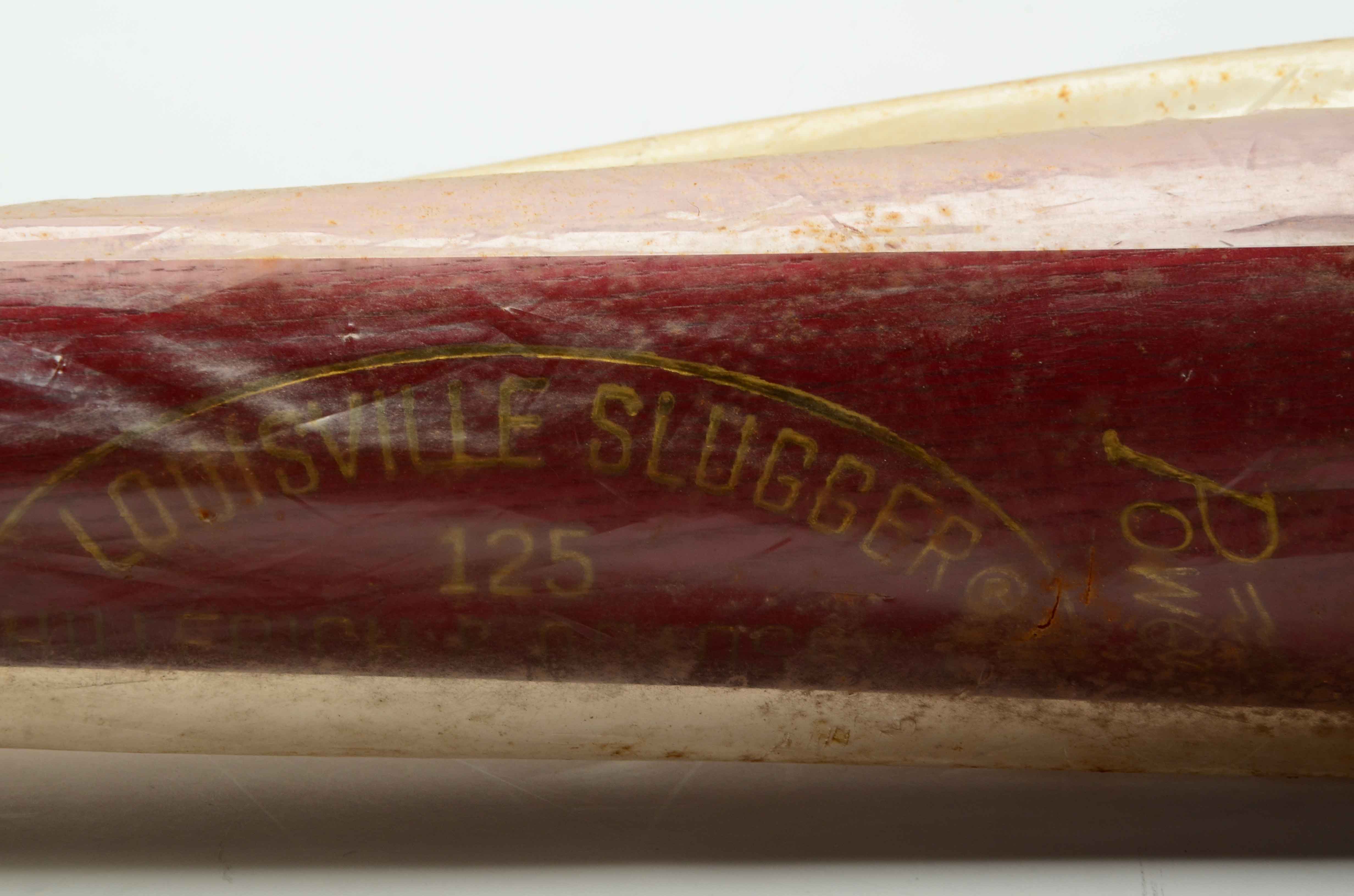 1976 Cincinnati Reds "Red World Champions" Bat In Original Cellophane Bag