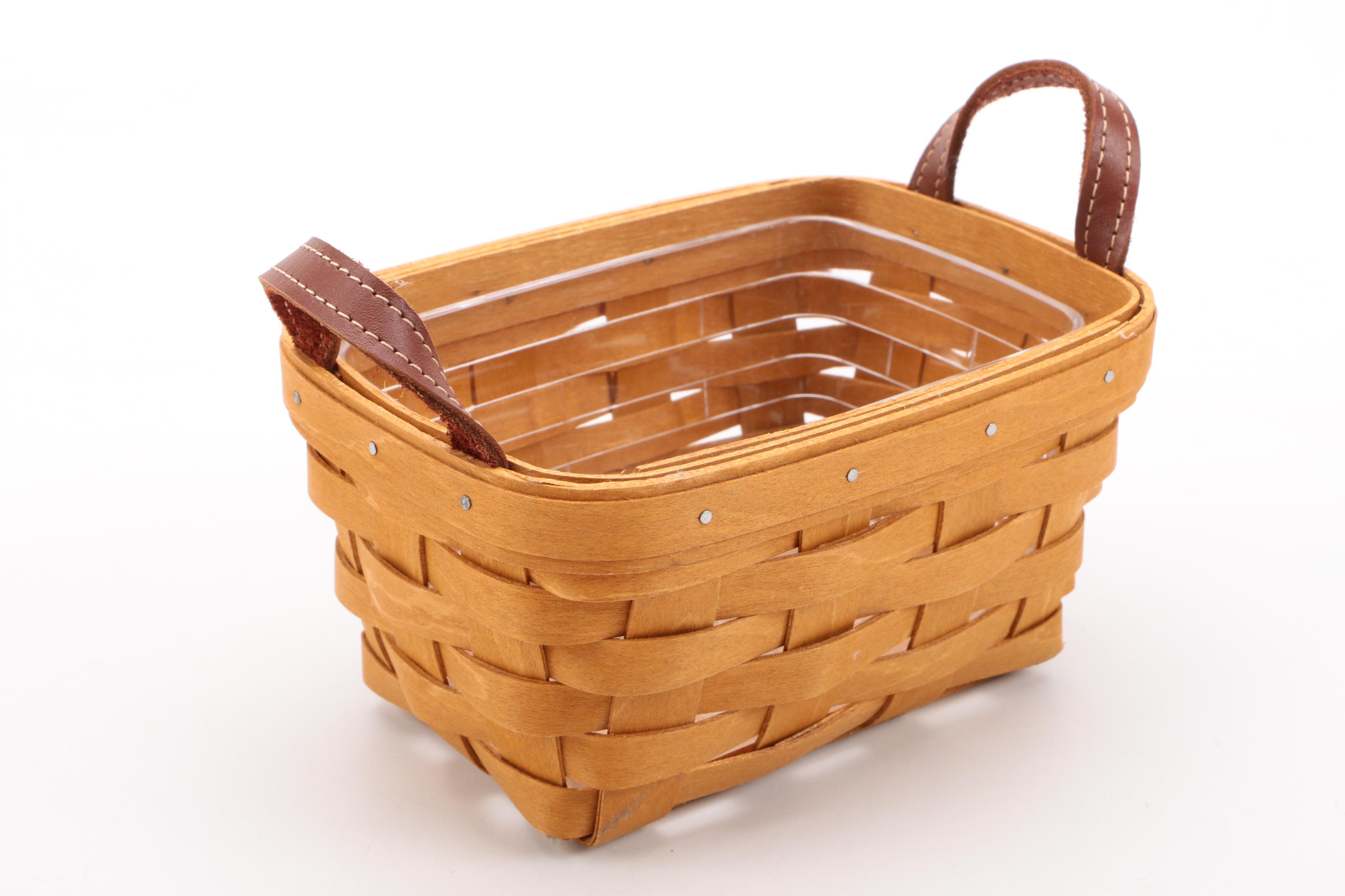 Longaberger Wall Clock with Baskets