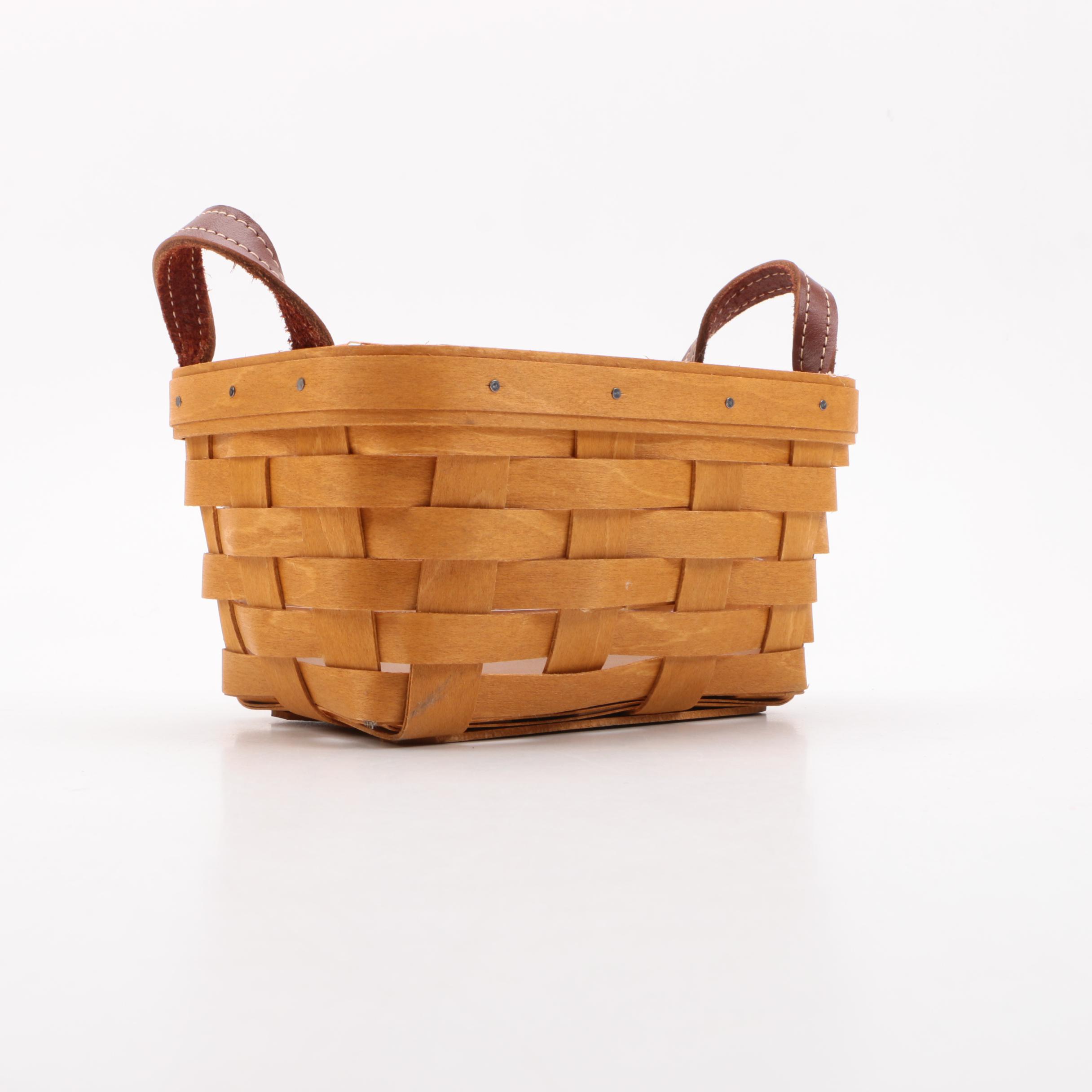 Longaberger Wall Clock with Baskets