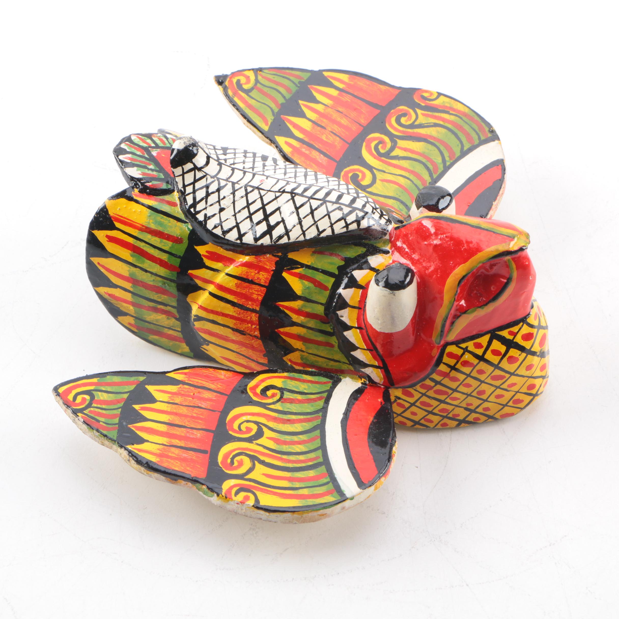 Sri Lankan Style Wooden Mask