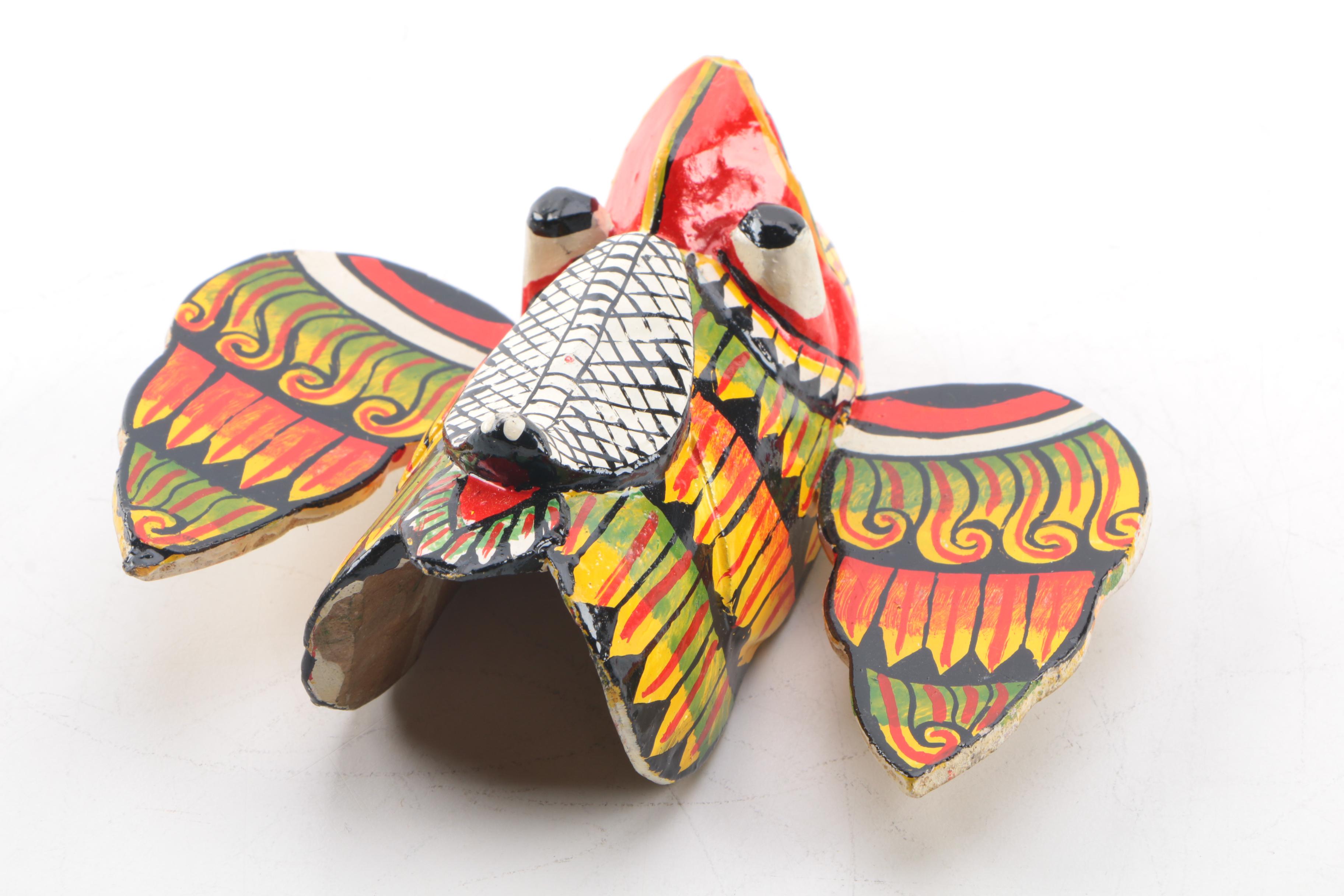 Sri Lankan Style Wooden Mask