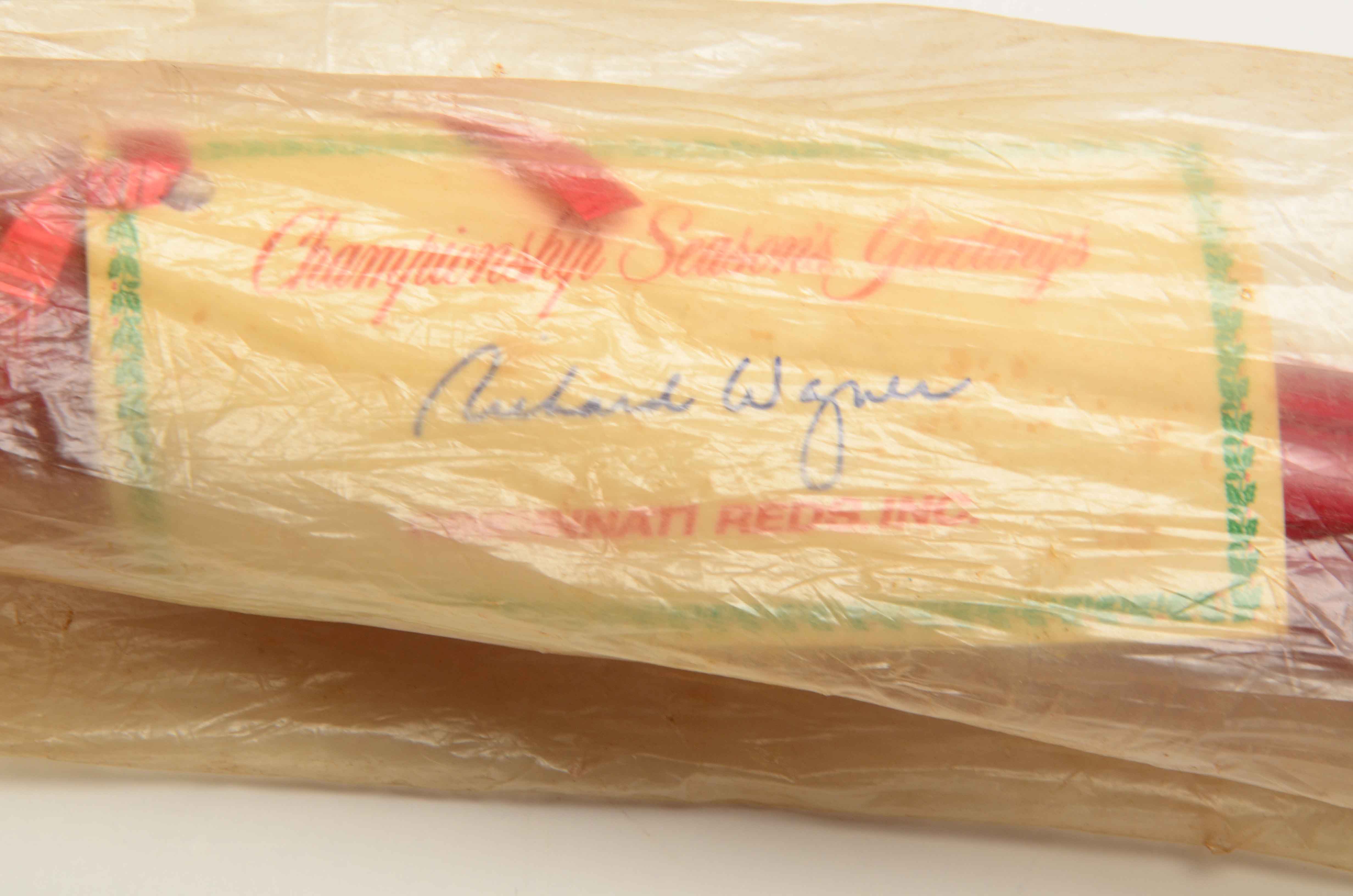 1979 Cincinnati Reds "NL West Champions" Bat In Original Cellophane