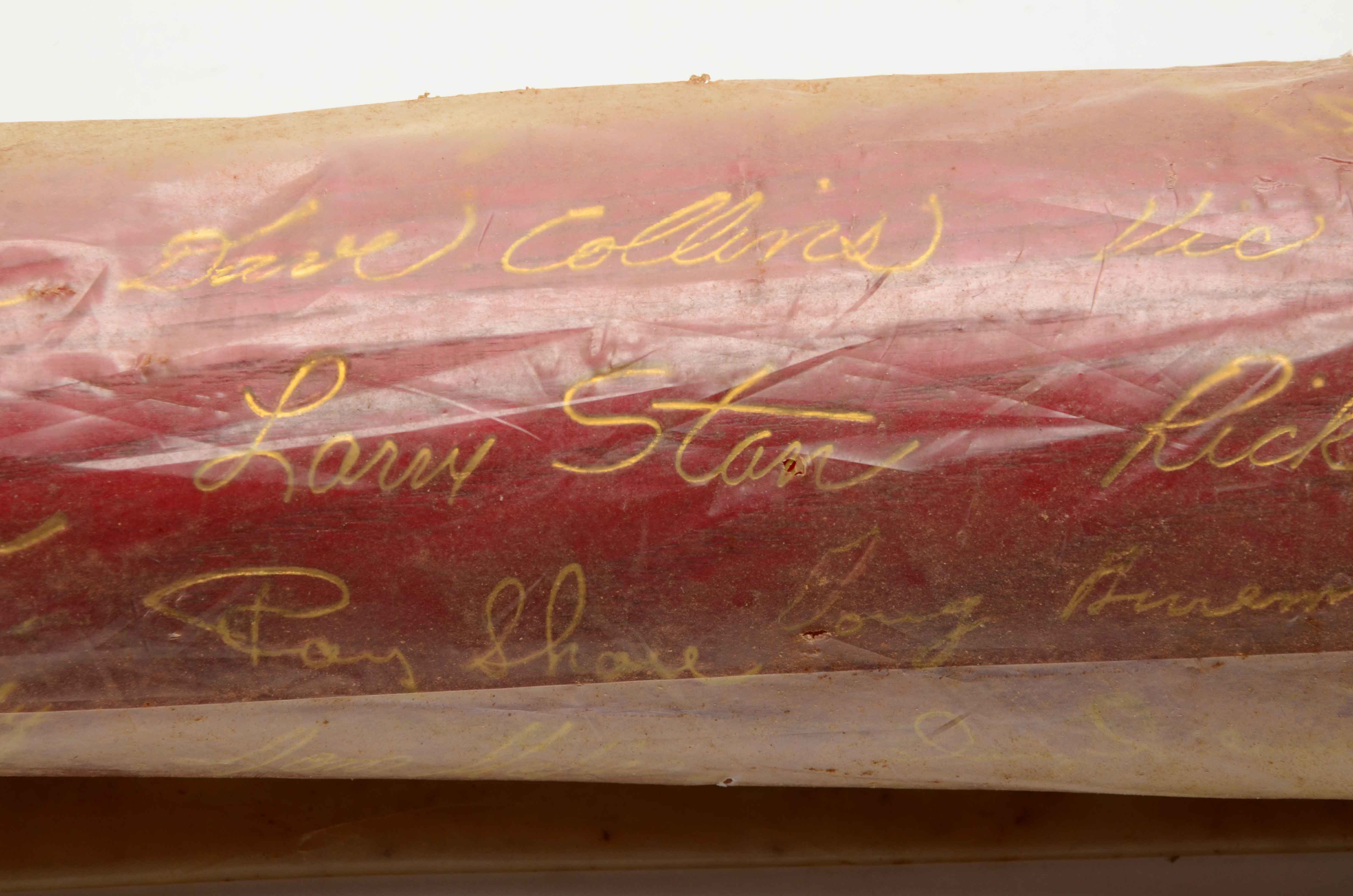 1979 Cincinnati Reds "NL West Champions" Bat In Original Cellophane